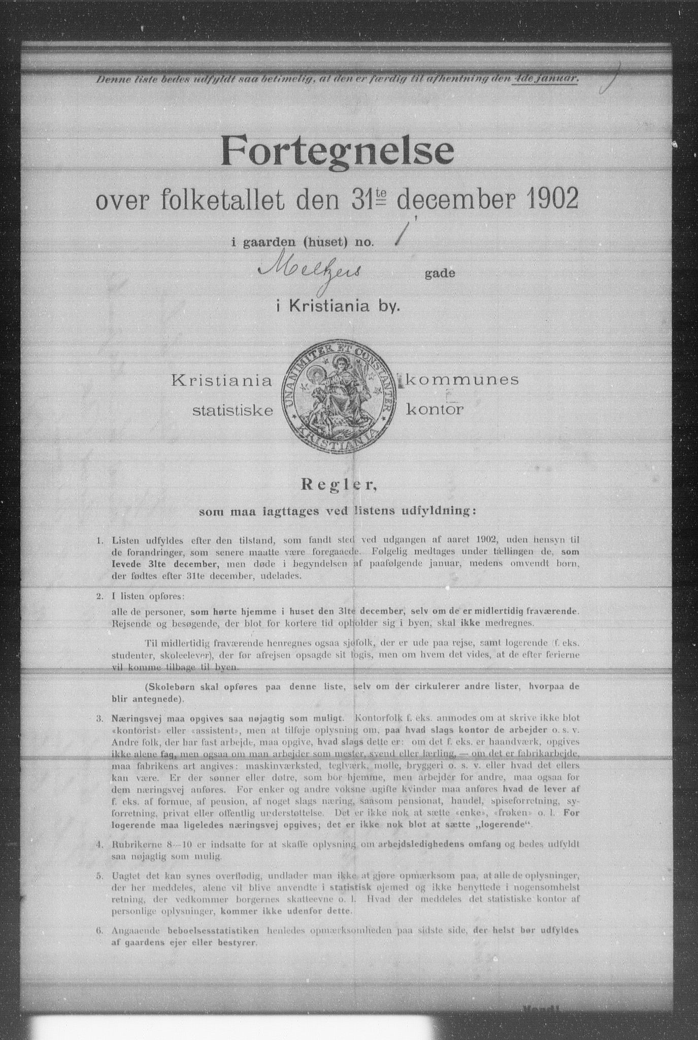 OBA, Kommunal folketelling 31.12.1902 for Kristiania kjøpstad, 1902, s. 12401