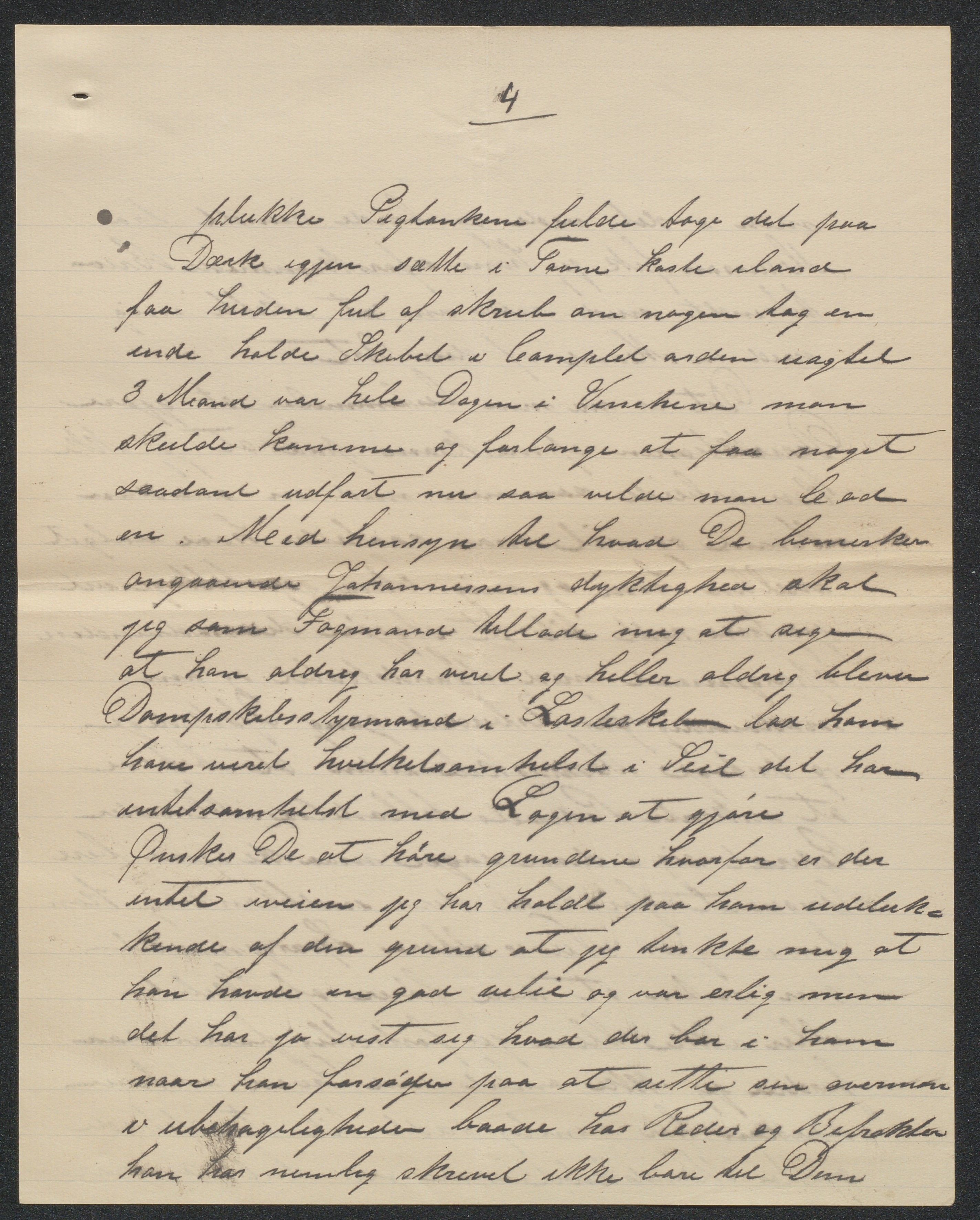 Arendals Dampskibsselskab (ADS), AAKS/PA-1716/1/15/L0018: Skipspapirer D/S Spero, 1898-1904