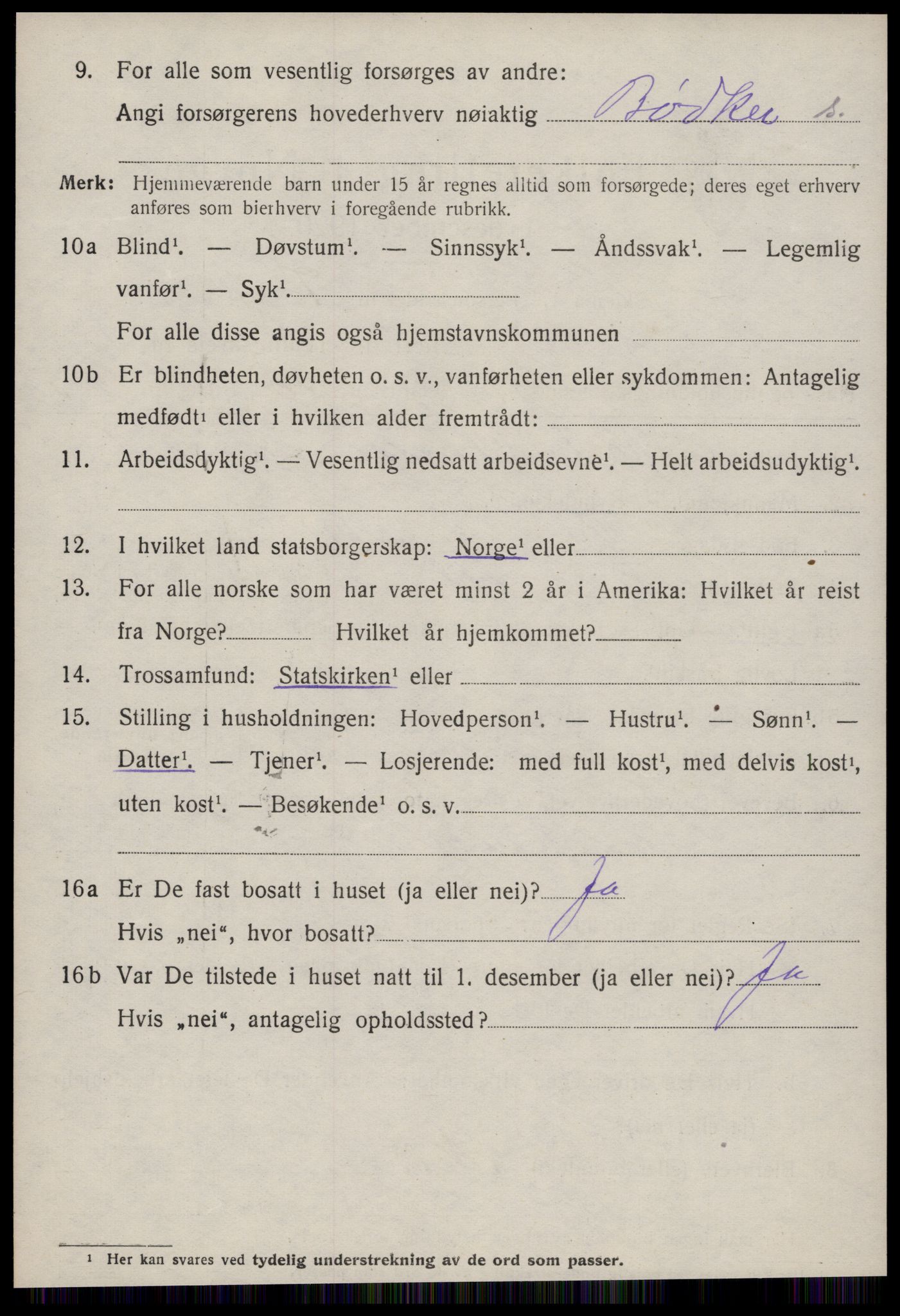 SAT, Folketelling 1920 for 1560 Tingvoll herred, 1920, s. 2011