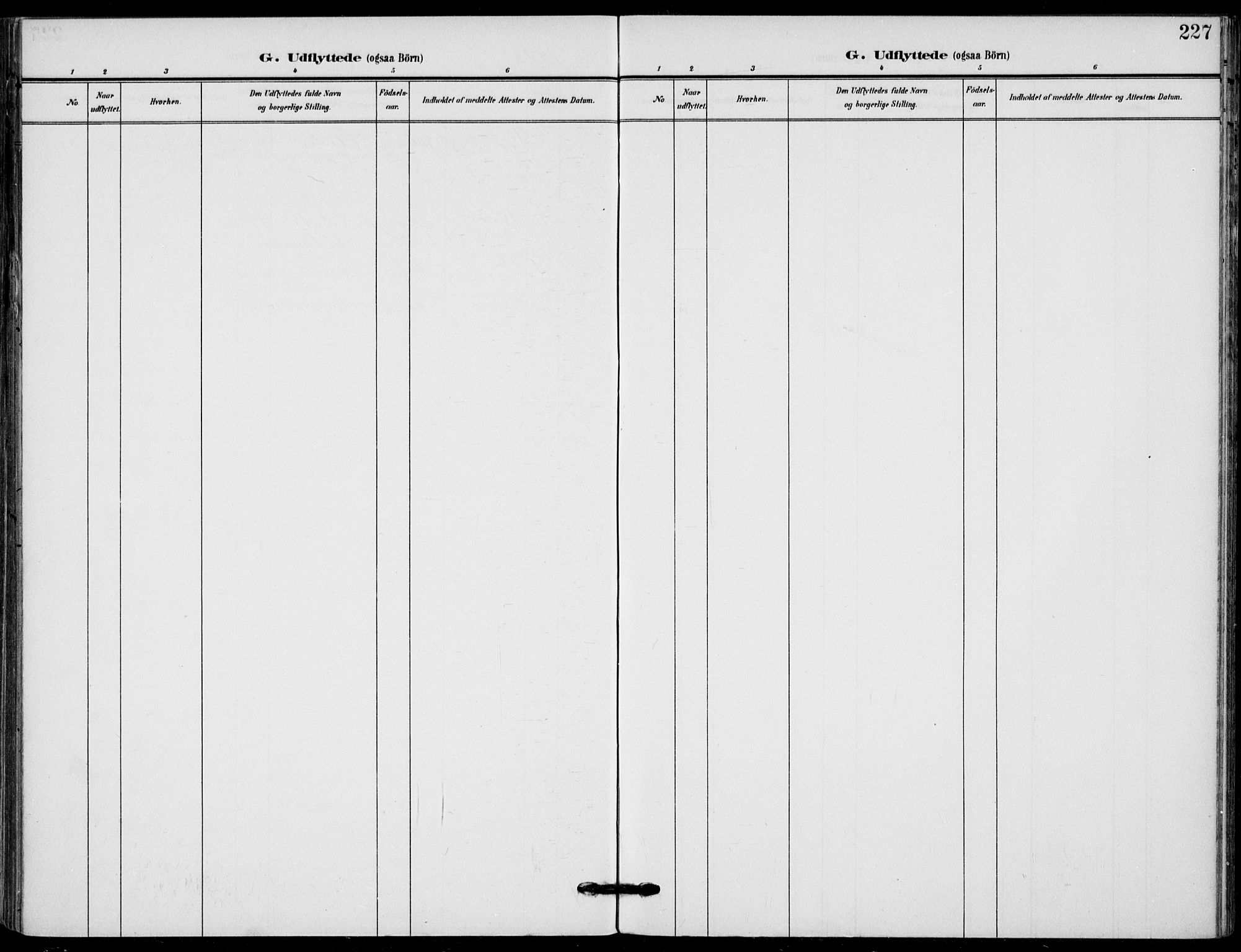 Holla kirkebøker, SAKO/A-272/F/Fa/L0012: Ministerialbok nr. 12, 1907-1923, s. 227