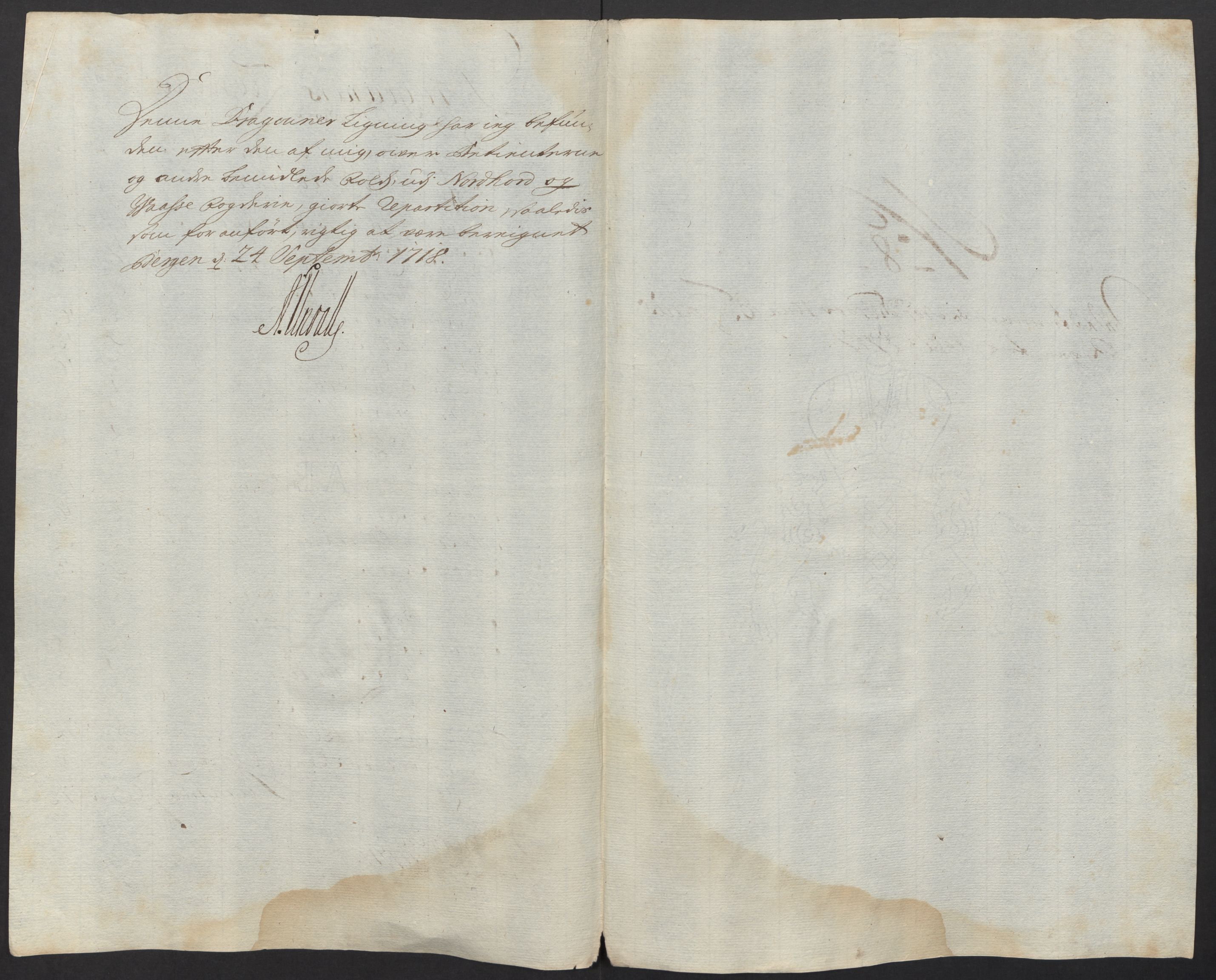 Rentekammeret inntil 1814, Reviderte regnskaper, Fogderegnskap, RA/EA-4092/R51/L3201: Fogderegnskap Nordhordland og Voss, 1717, s. 55