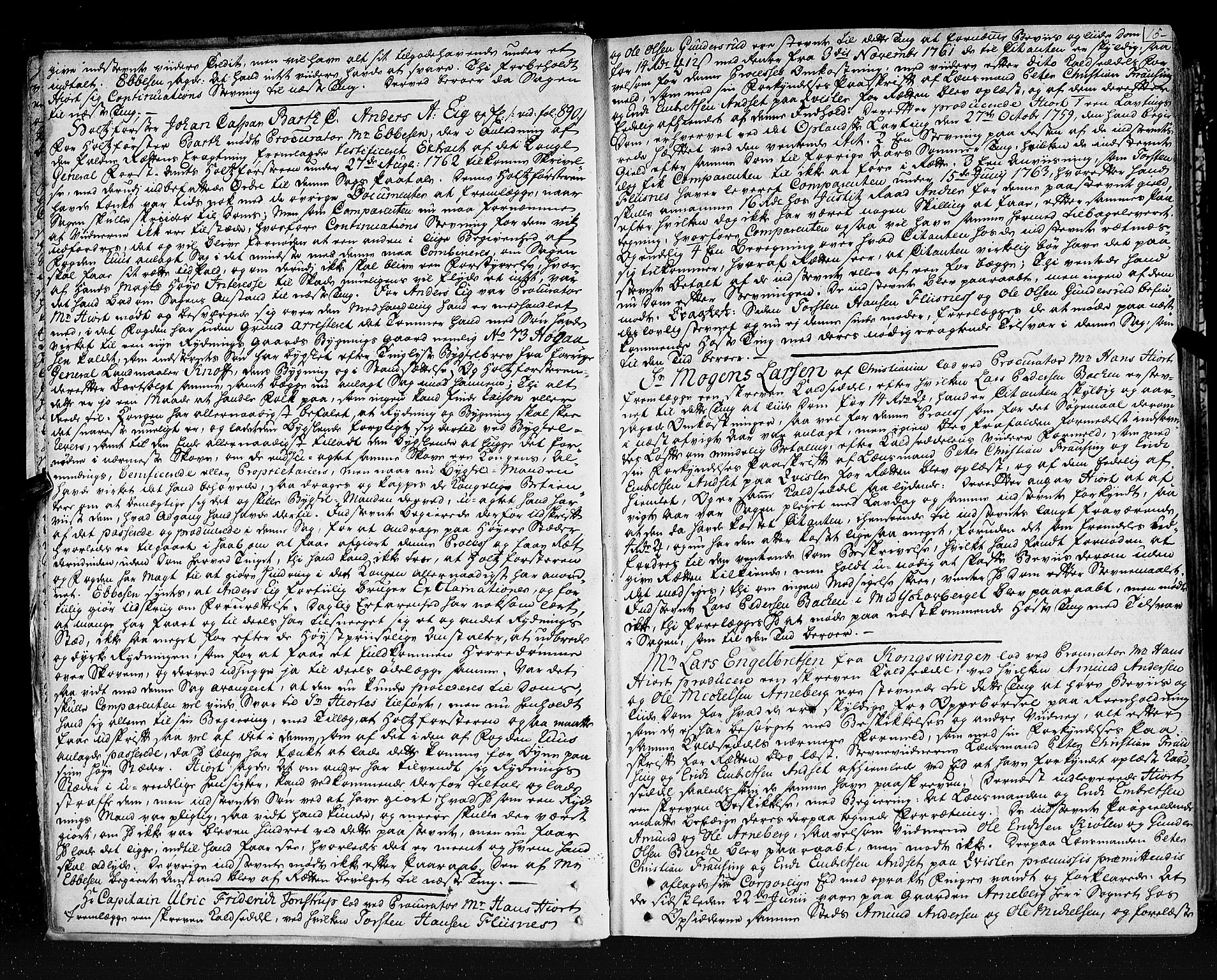 Solør og Østerdalen sorenskriveri, AV/SAH-TING-024/G/Gb/L0070: Tingbok, 1763-1766, s. 14b-15a