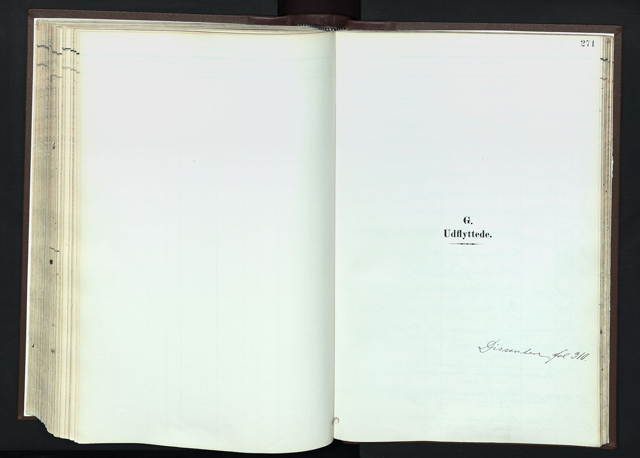 Trysil prestekontor, SAH/PREST-046/H/Ha/Haa/L0013: Ministerialbok nr. 13, 1898-1911, s. 271