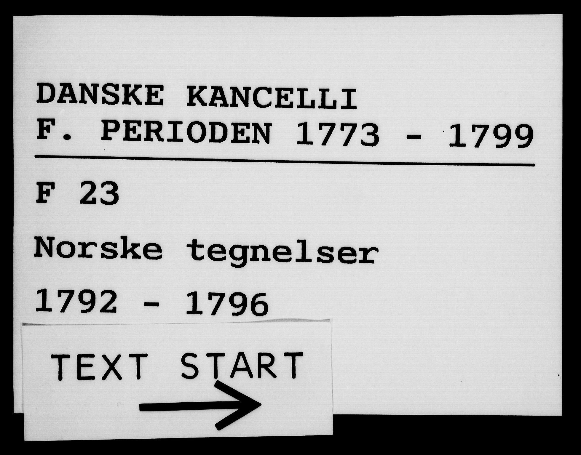 Danske Kanselli 1572-1799, AV/RA-EA-3023/F/Fc/Fca/Fcab/L0045: Norske tegnelser, 1792-1796