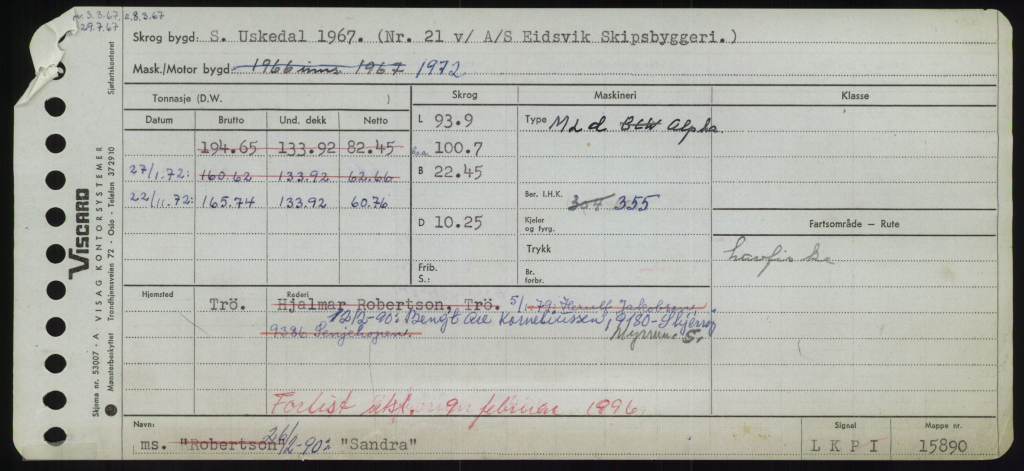 Sjøfartsdirektoratet med forløpere, Skipsmålingen, AV/RA-S-1627/H/Hd/L0032: Fartøy, San-Seve, s. 79