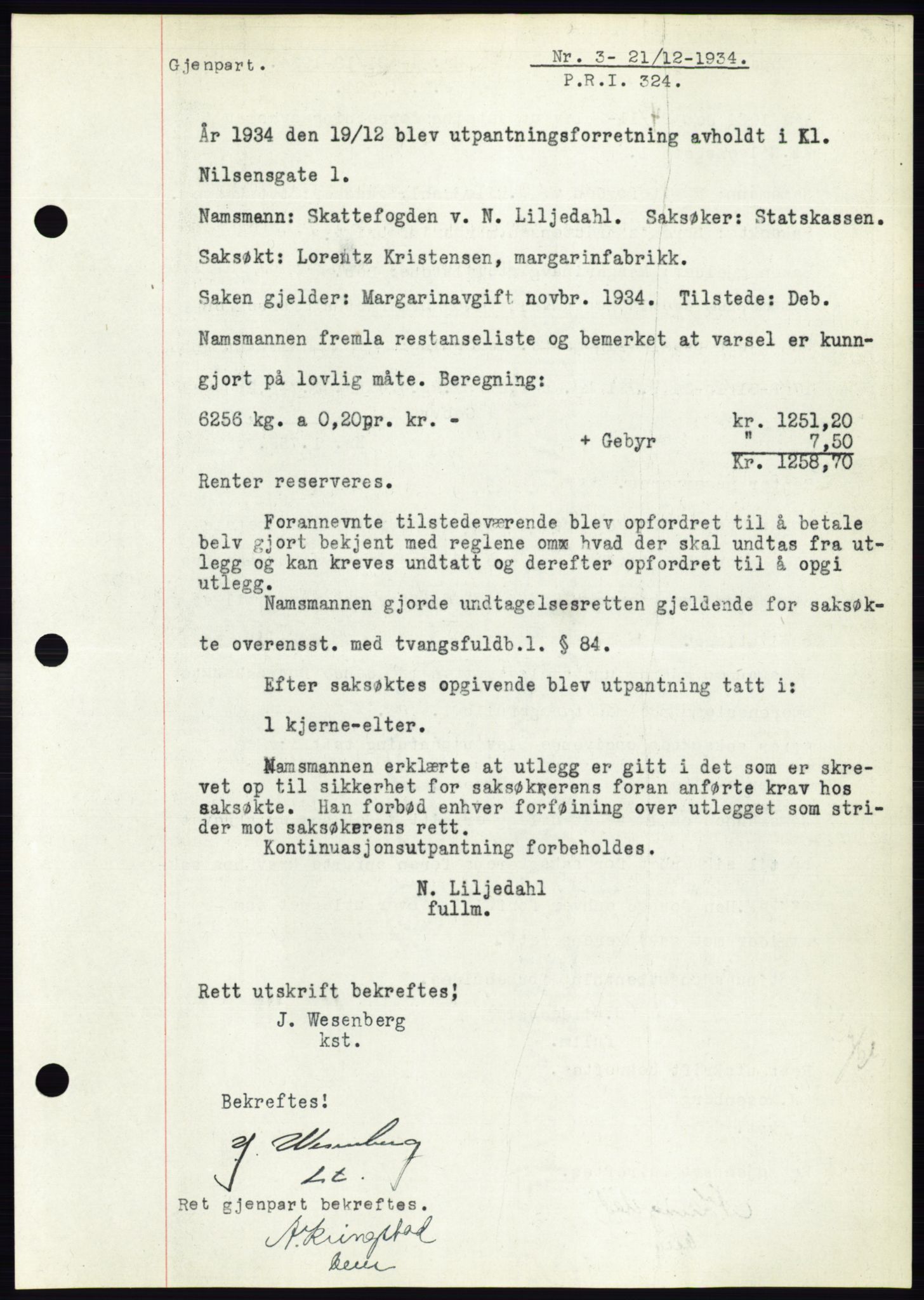 Ålesund byfogd, SAT/A-4384: Pantebok nr. 32, 1934-1935, Tingl.dato: 21.12.1934