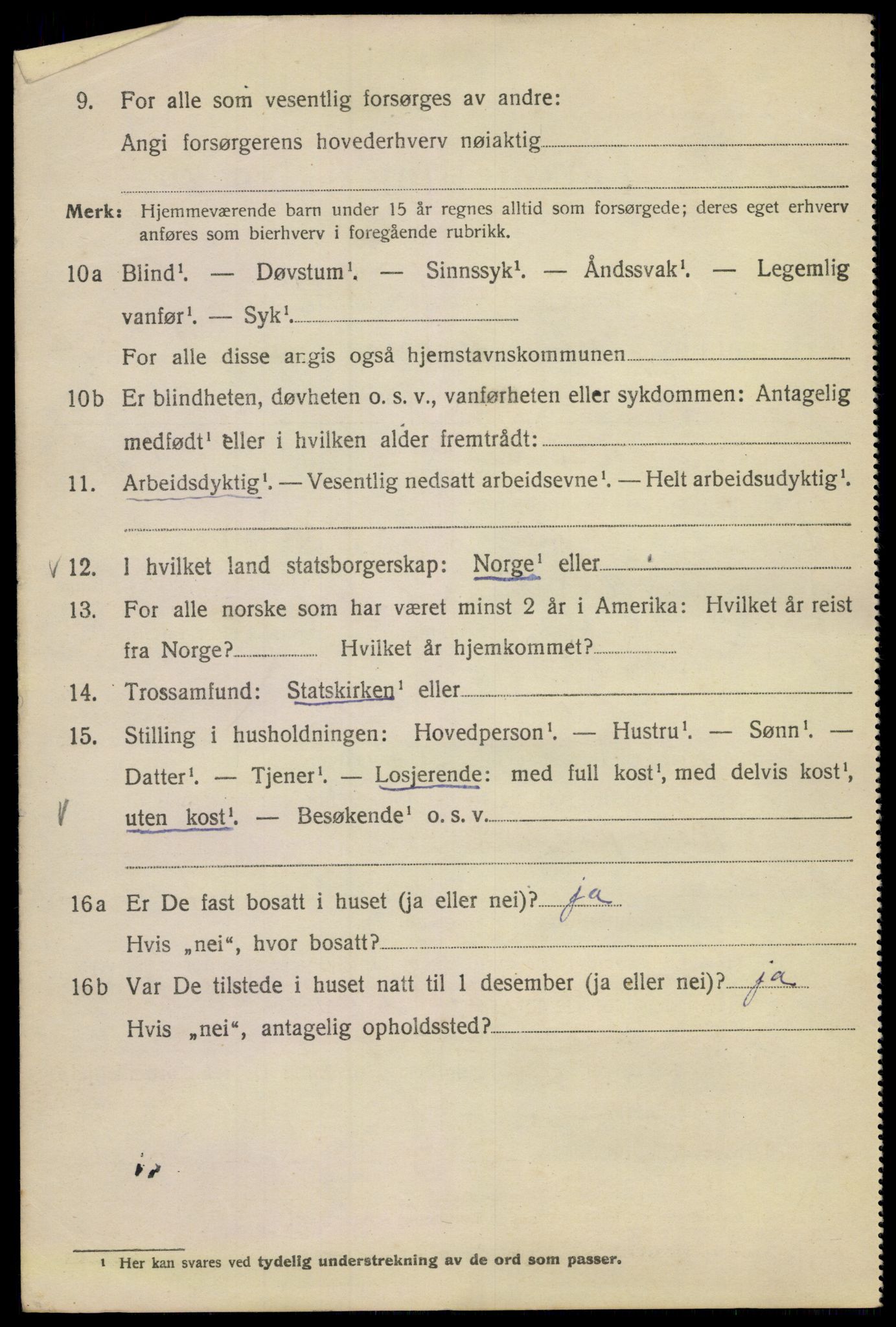 SAO, Folketelling 1920 for 0301 Kristiania kjøpstad, 1920, s. 596014