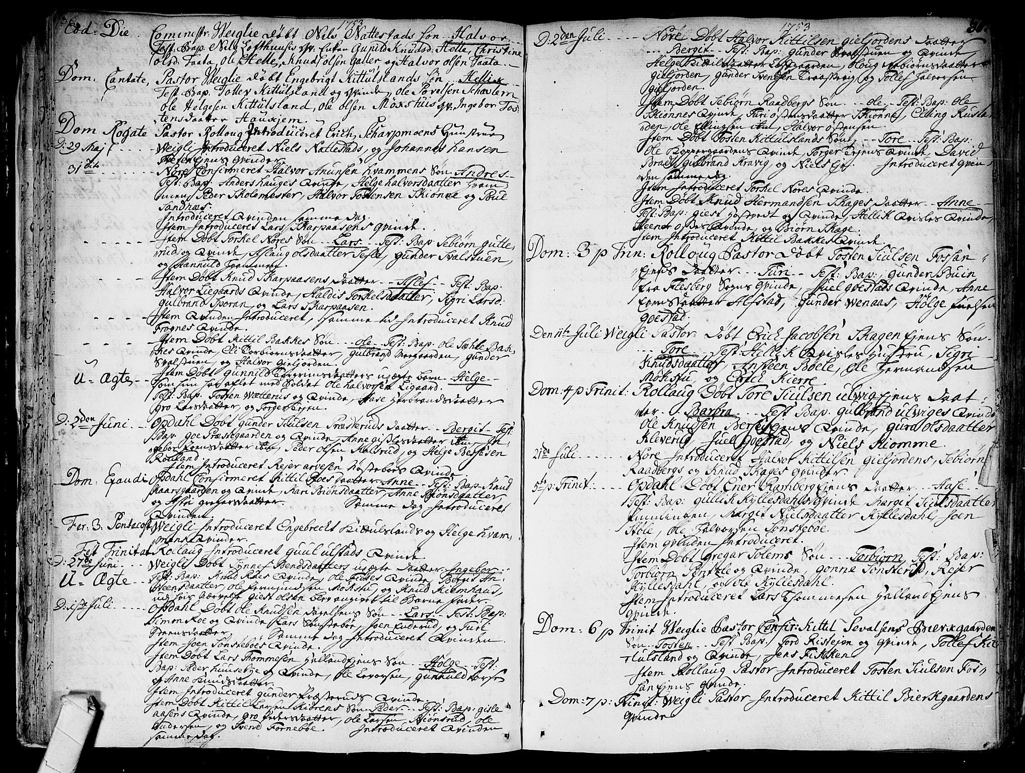 Rollag kirkebøker, SAKO/A-240/F/Fa/L0003: Ministerialbok nr. I 3, 1743-1778, s. 35