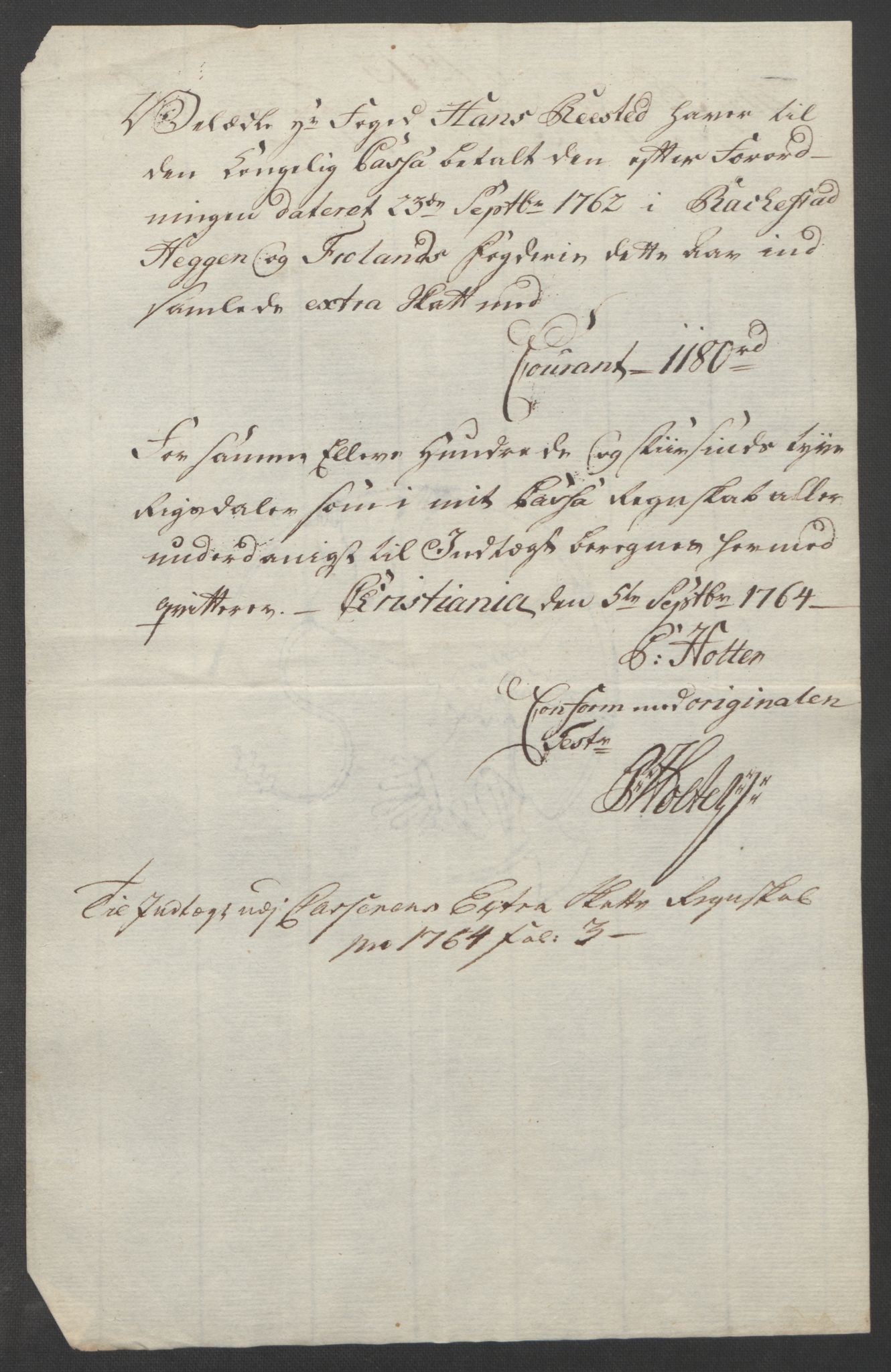 Rentekammeret inntil 1814, Reviderte regnskaper, Fogderegnskap, RA/EA-4092/R07/L0413: Ekstraskatten Rakkestad, Heggen og Frøland, 1762-1772, s. 261