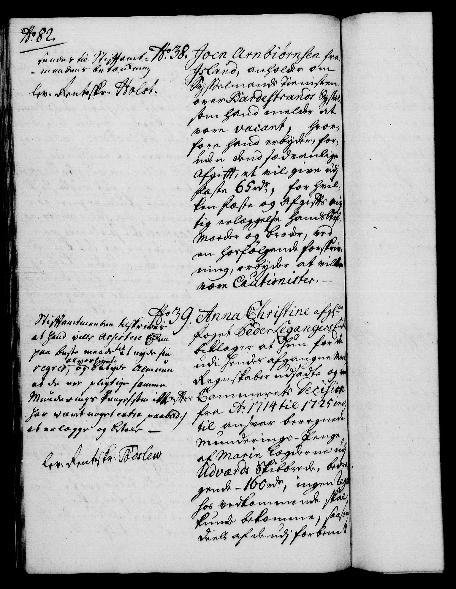 Rentekammeret, Kammerkanselliet, AV/RA-EA-3111/G/Gh/Gha/L0019: Norsk ekstraktmemorialprotokoll (merket RK 53.64), 1736-1737, s. 82
