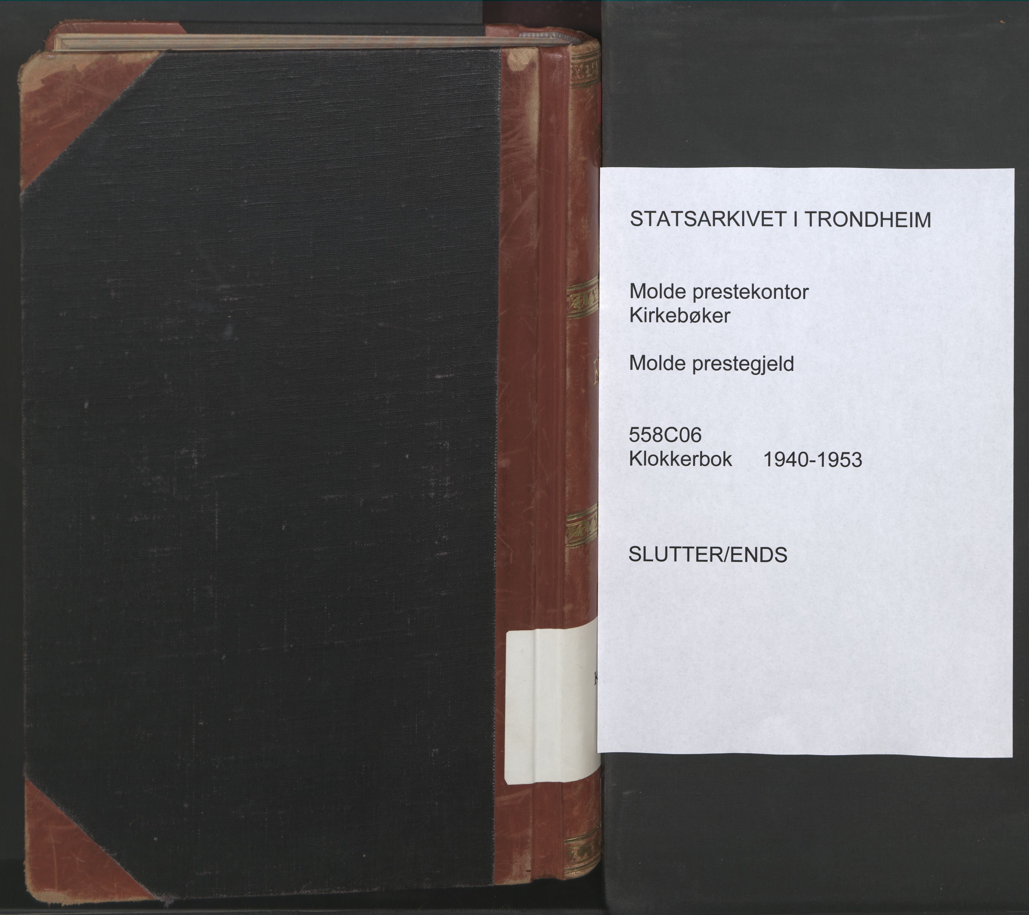 Ministerialprotokoller, klokkerbøker og fødselsregistre - Møre og Romsdal, AV/SAT-A-1454/558/L0705: Klokkerbok nr. 558C06, 1940-1953