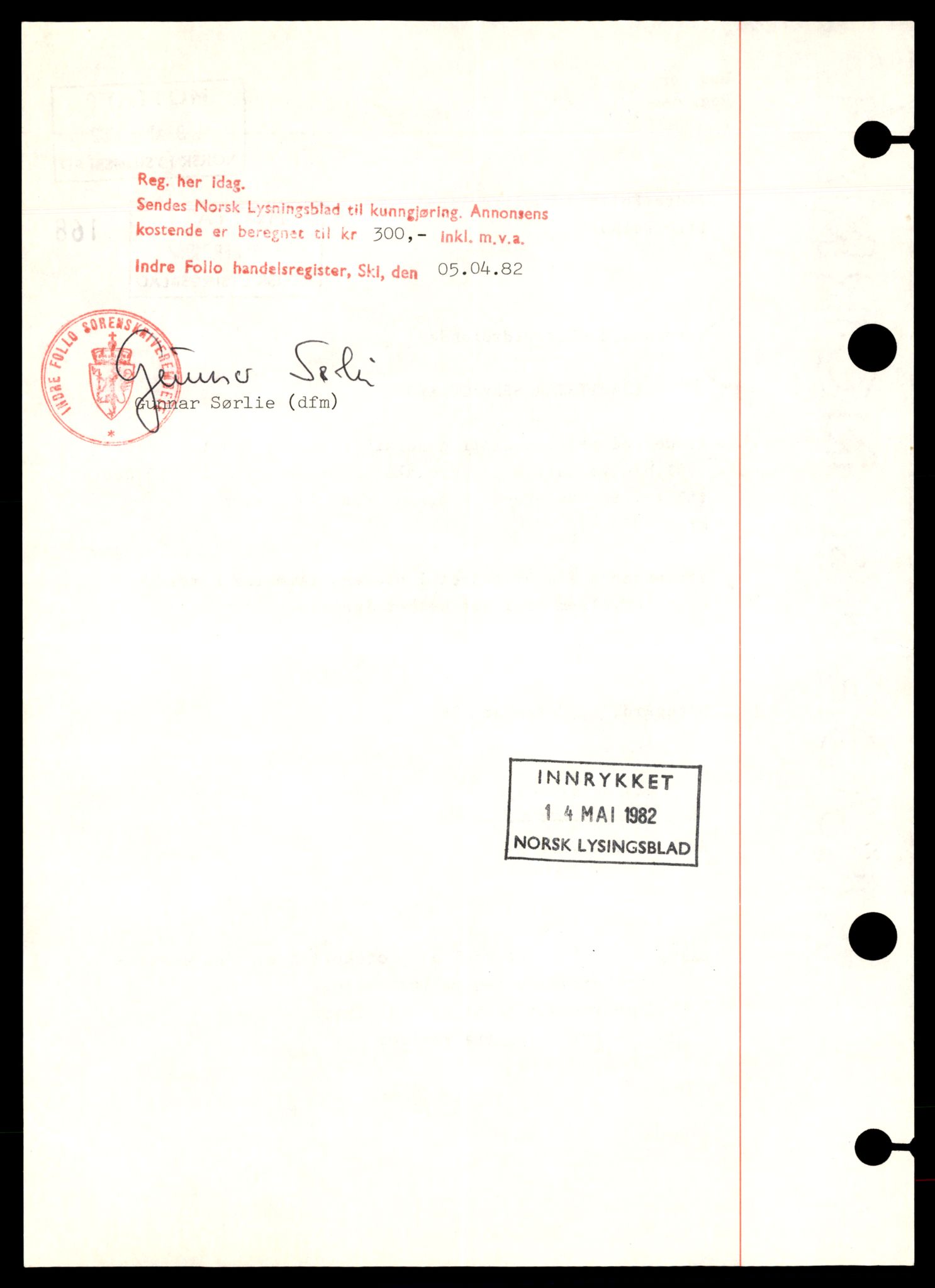 Indre Follo tingrett, SAT/A-10086/K/Kb/Kbb/L0029: Aksjeselskap, Jan - Kir, 1944-1990, s. 2