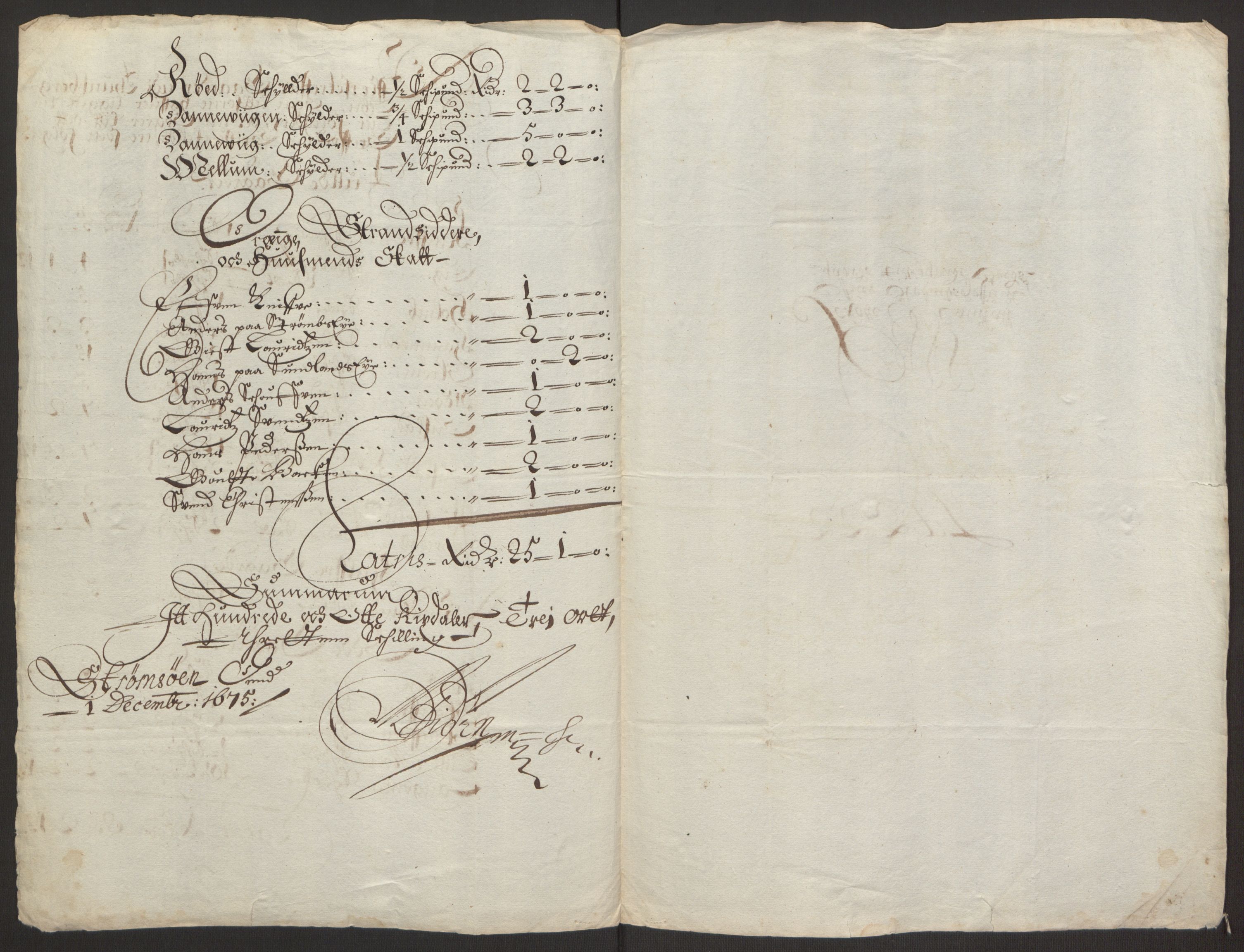 Rentekammeret inntil 1814, Reviderte regnskaper, Fogderegnskap, RA/EA-4092/R32/L1844: Fogderegnskap Jarlsberg grevskap, 1674-1675, s. 418