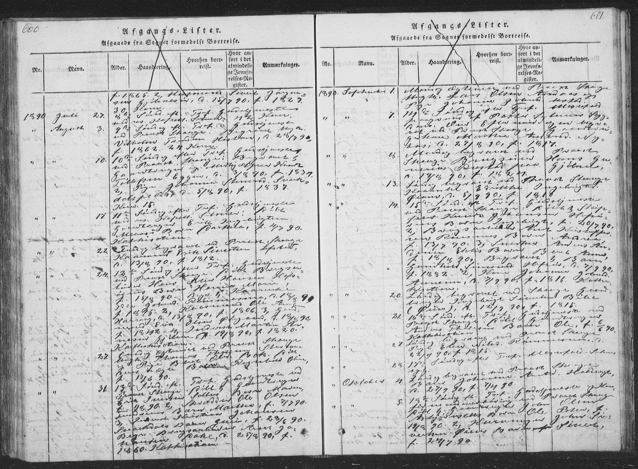 Ministerialprotokoller, klokkerbøker og fødselsregistre - Sør-Trøndelag, SAT/A-1456/668/L0816: Klokkerbok nr. 668C05, 1816-1893, s. 600-601