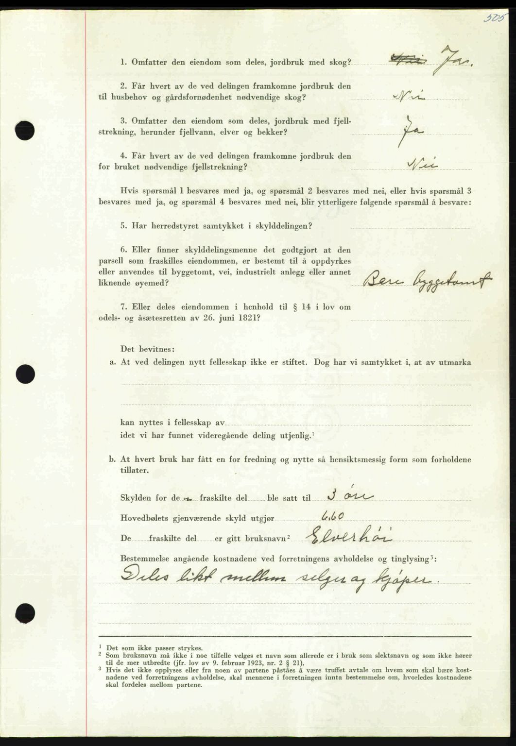 Nordmøre sorenskriveri, AV/SAT-A-4132/1/2/2Ca: Pantebok nr. A110, 1948-1949, Dagboknr: 151/1949