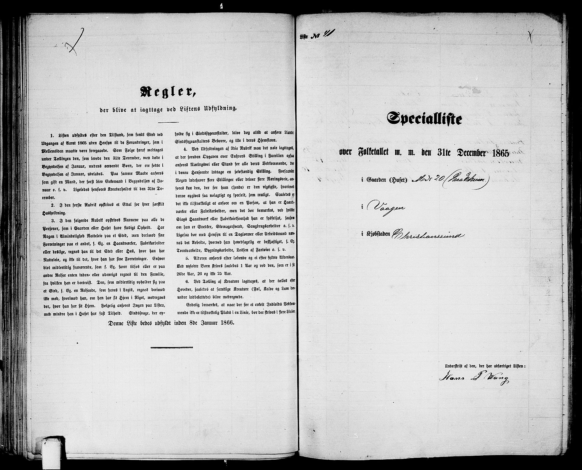 RA, Folketelling 1865 for 1503B Kristiansund prestegjeld, Kristiansund kjøpstad, 1865, s. 90