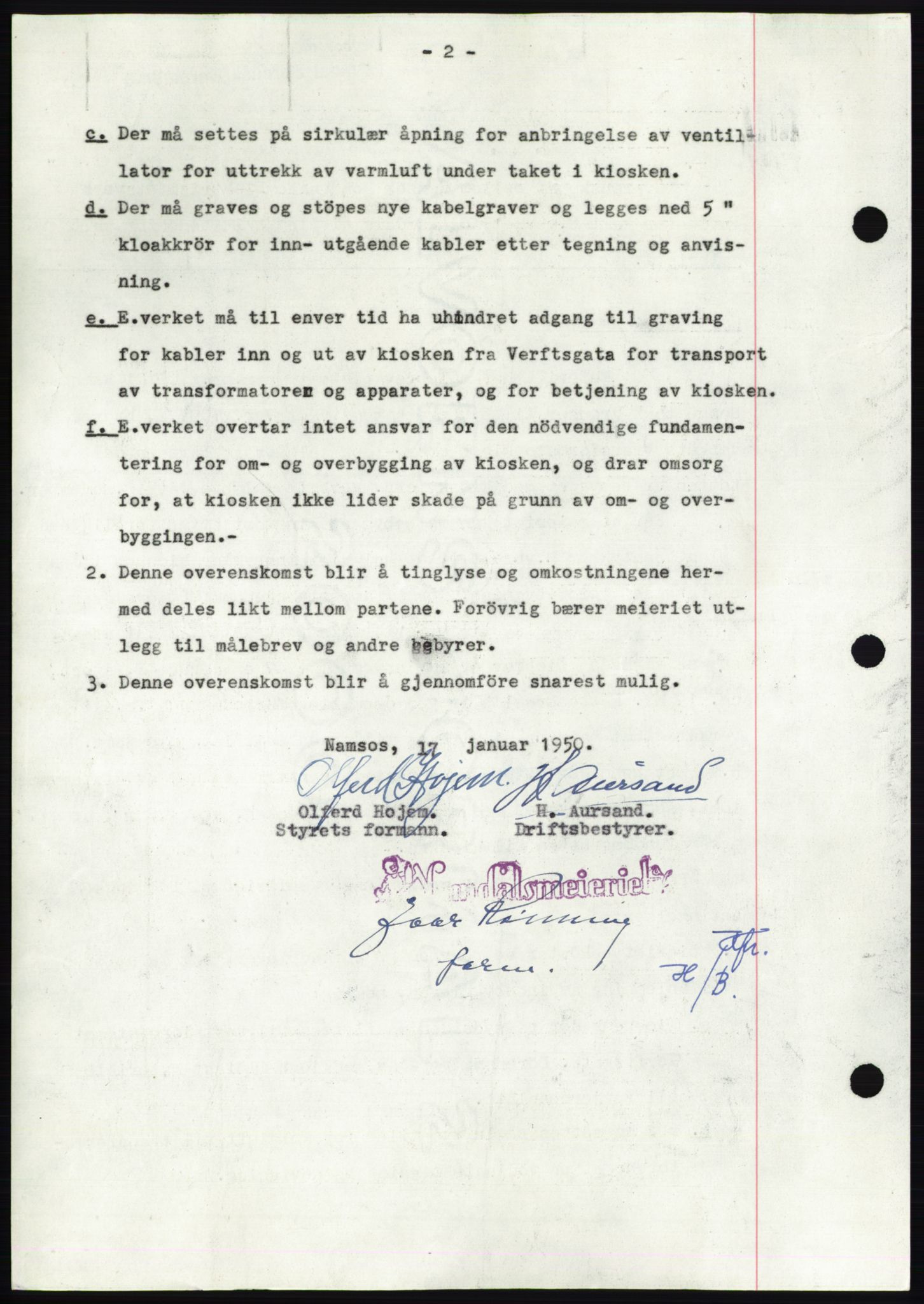 Namdal sorenskriveri, AV/SAT-A-4133/1/2/2C: Pantebok nr. -, 1950-1950, Dagboknr: 750/1950