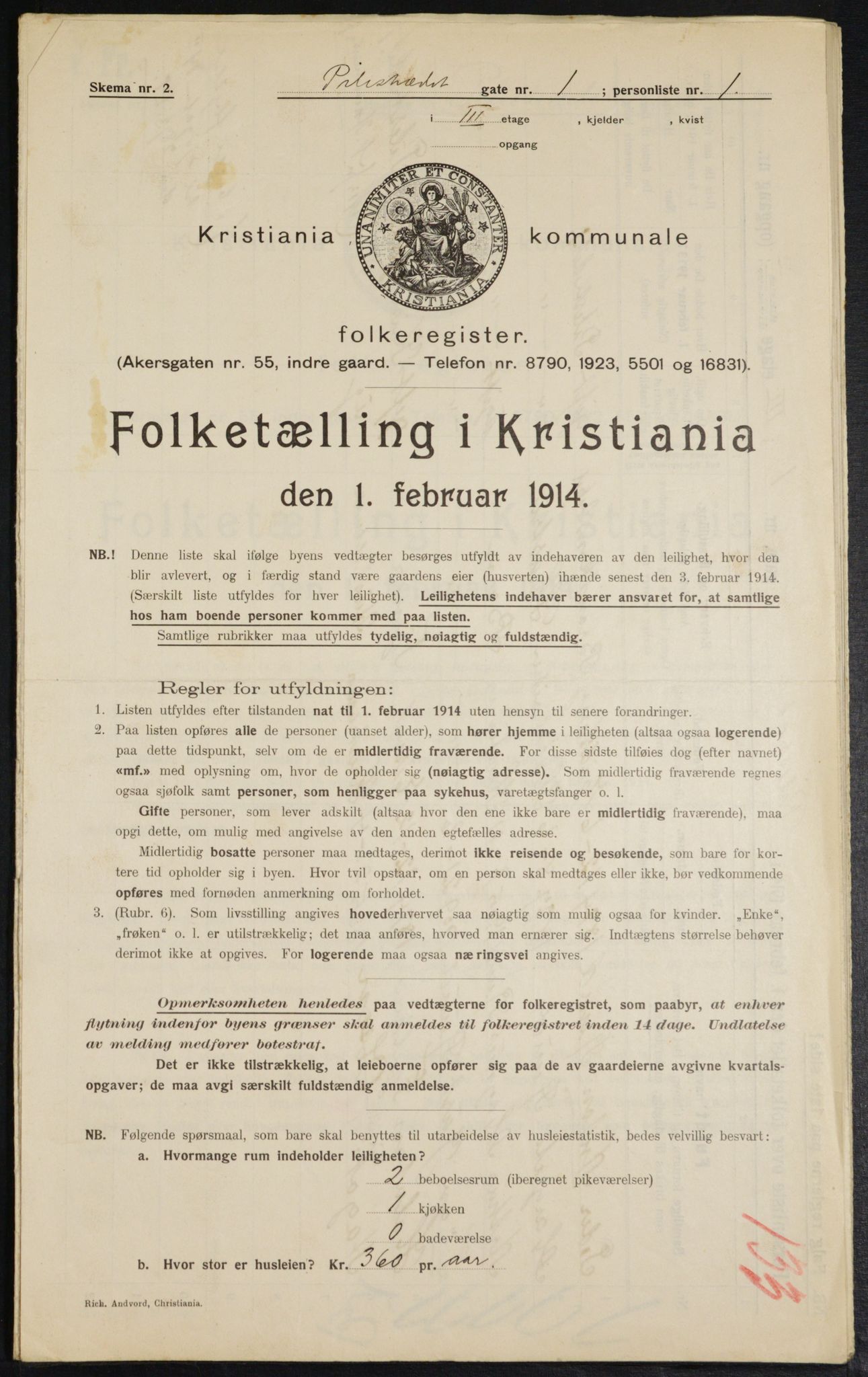 OBA, Kommunal folketelling 1.2.1914 for Kristiania, 1914, s. 78859