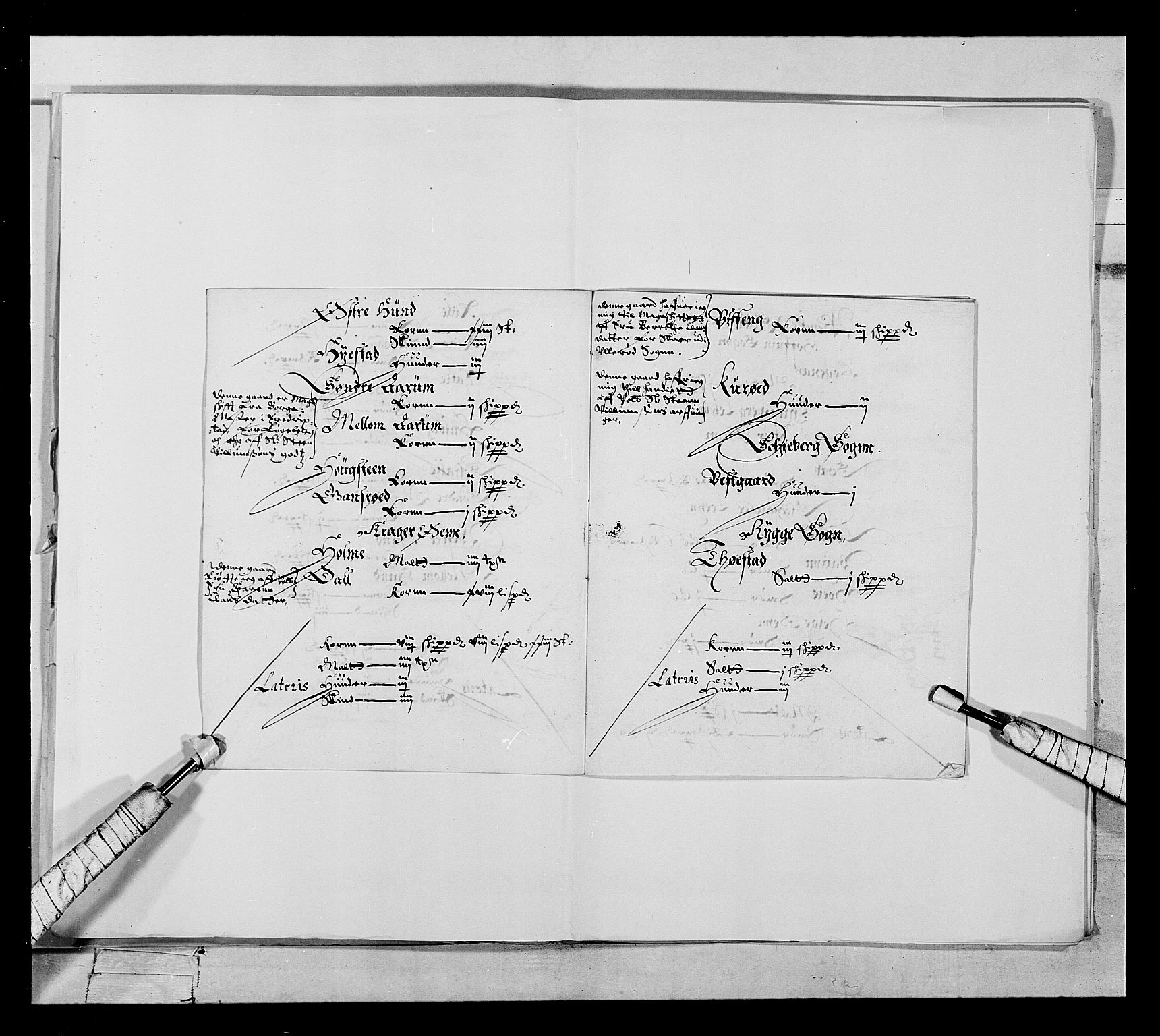 Stattholderembetet 1572-1771, AV/RA-EA-2870/Ek/L0021/0001: Jordebøker 1633-1658: / Adelsjordebøker innlevert til hyllingen i august 1648 og senere, 1648-1649, s. 45