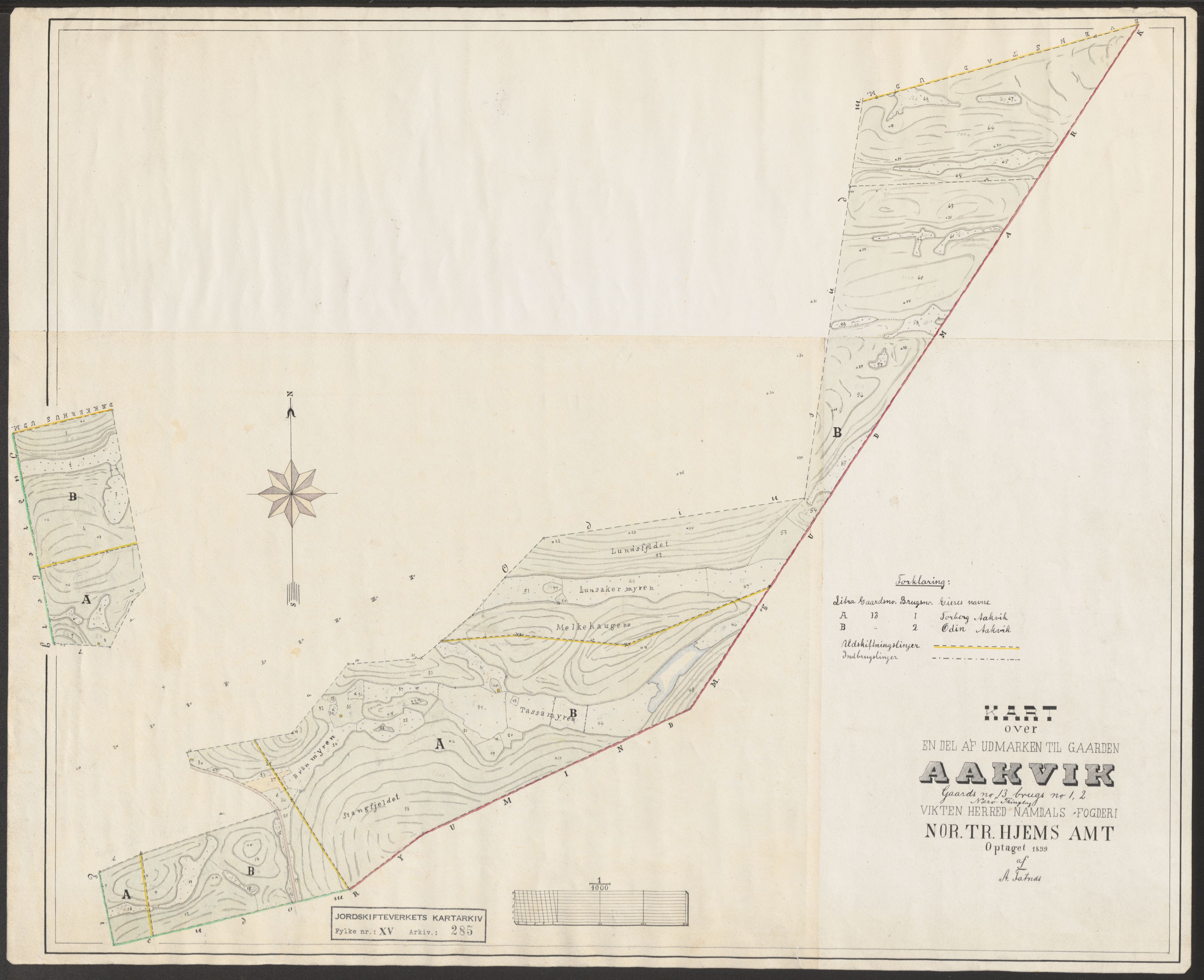 Jordskifteverkets kartarkiv, AV/RA-S-3929/T, 1859-1988, s. 360