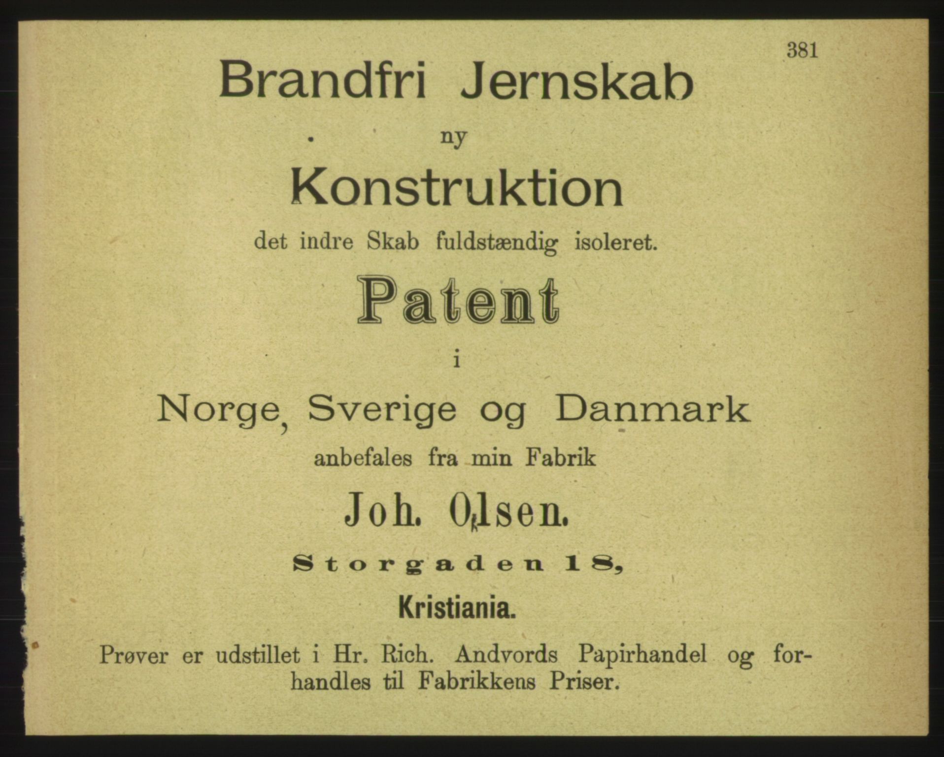 Kristiania/Oslo adressebok, PUBL/-, 1886, s. 380k