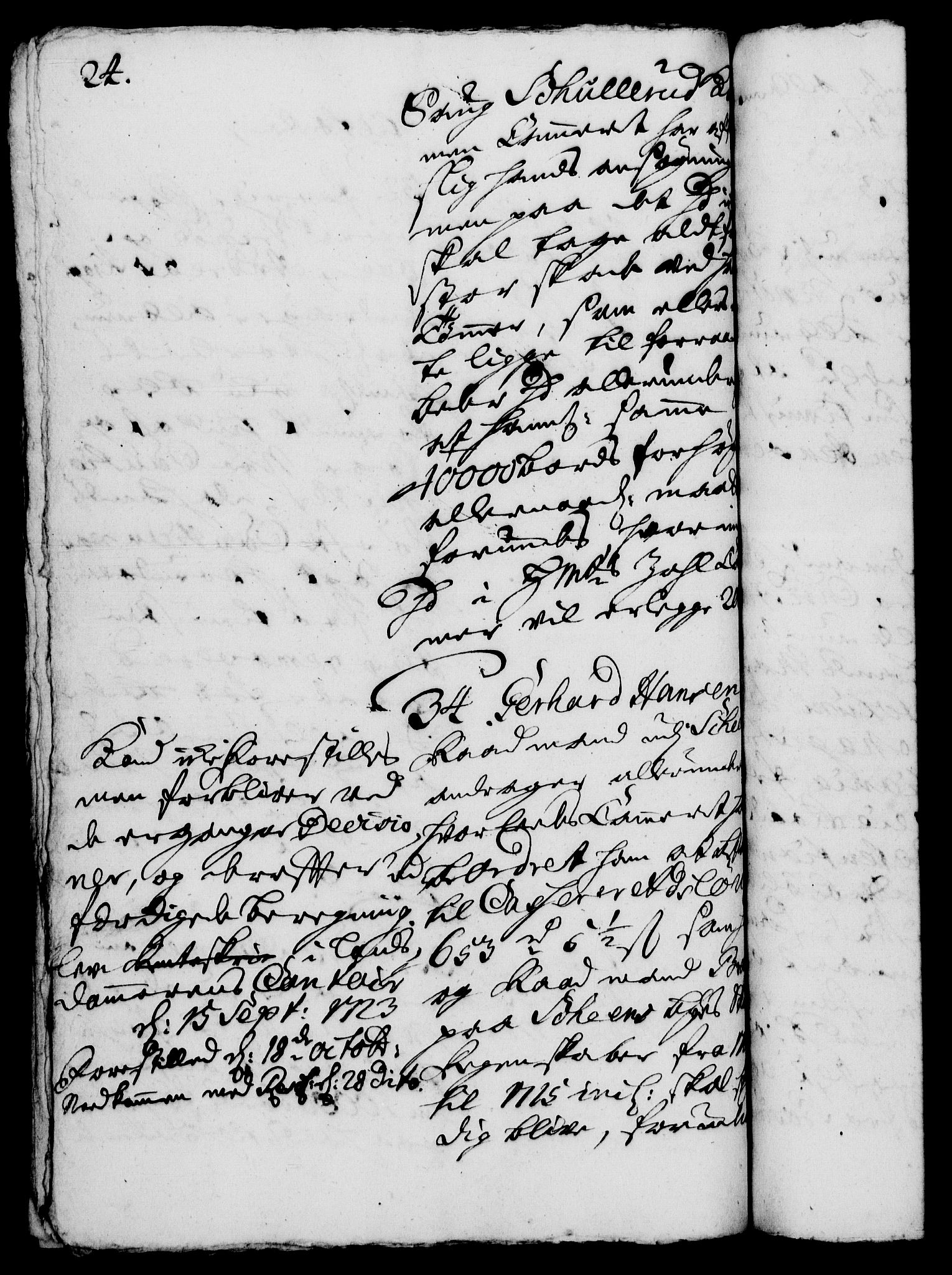 Rentekammeret, Kammerkanselliet, AV/RA-EA-3111/G/Gh/Gha/L0006: Norsk ekstraktmemorialprotokoll (merket RK 53.51), 1723-1724, s. 24