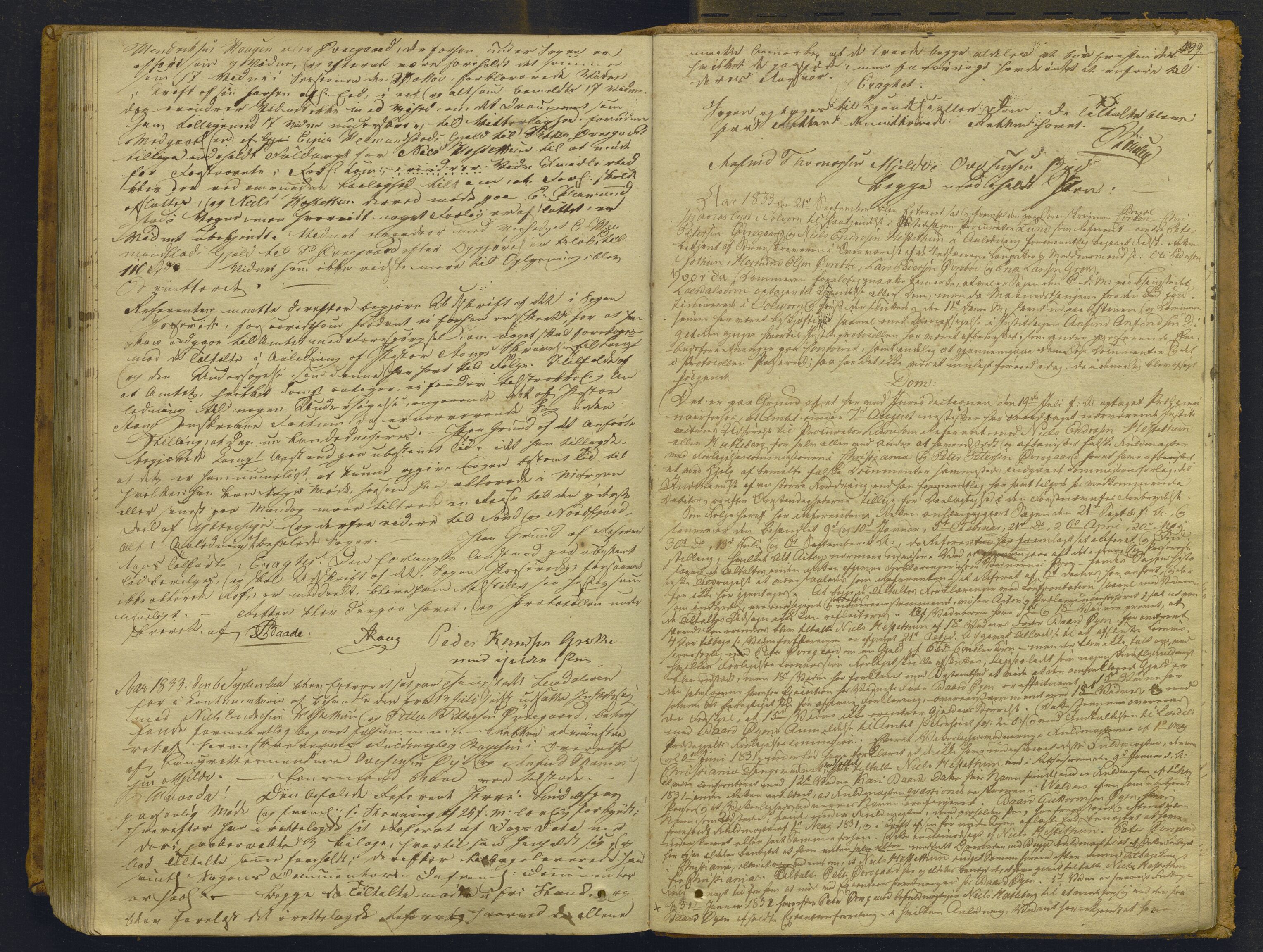 Indre Sogn tingrett, AV/SAB-A-3301/1/F/Fb/Fbc/L0003: Offentlege saker, Ba 3, 1827-1838, s. 438b-439a