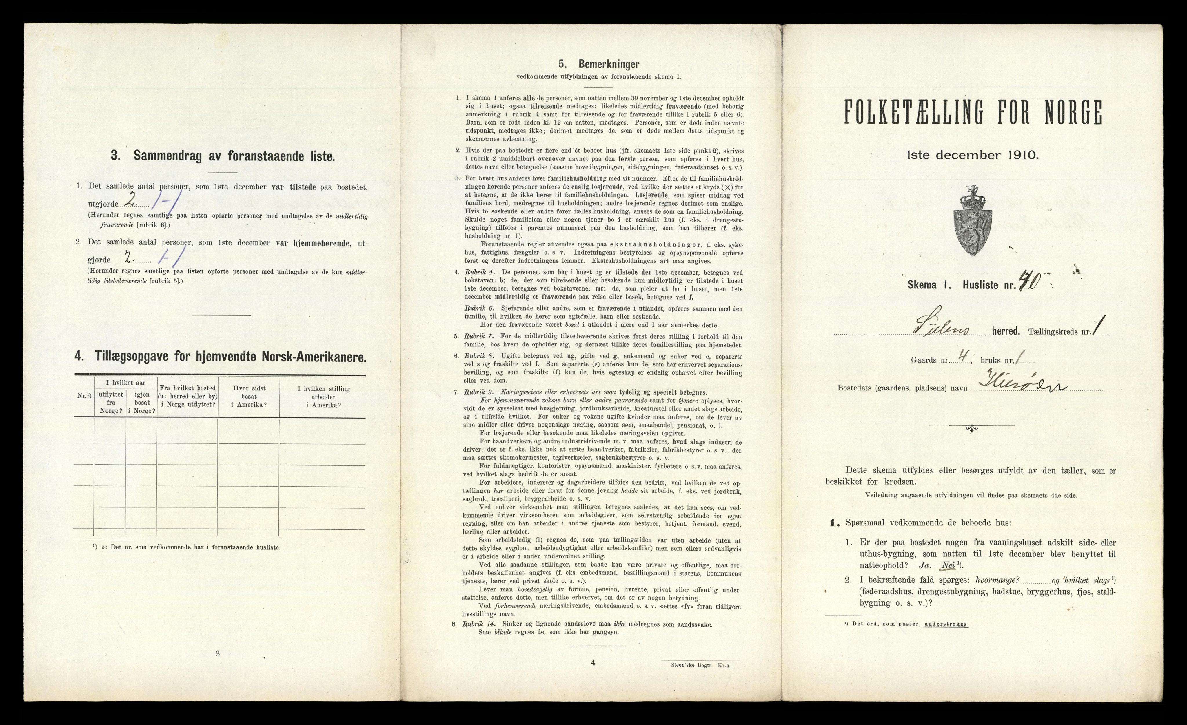 RA, Folketelling 1910 for 1412 Solund herred, 1910, s. 107