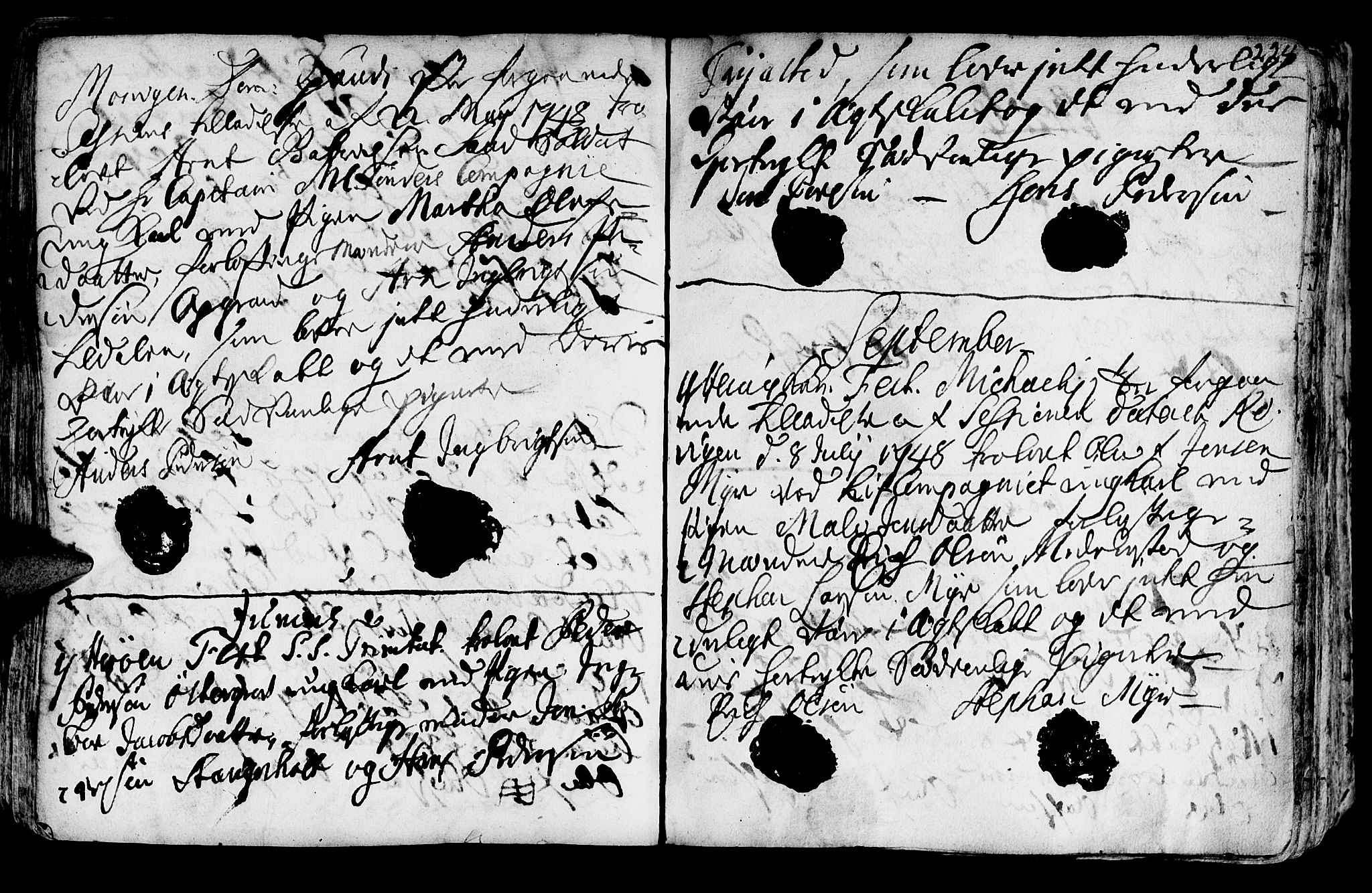 Ministerialprotokoller, klokkerbøker og fødselsregistre - Nord-Trøndelag, AV/SAT-A-1458/722/L0215: Ministerialbok nr. 722A02, 1718-1755, s. 224