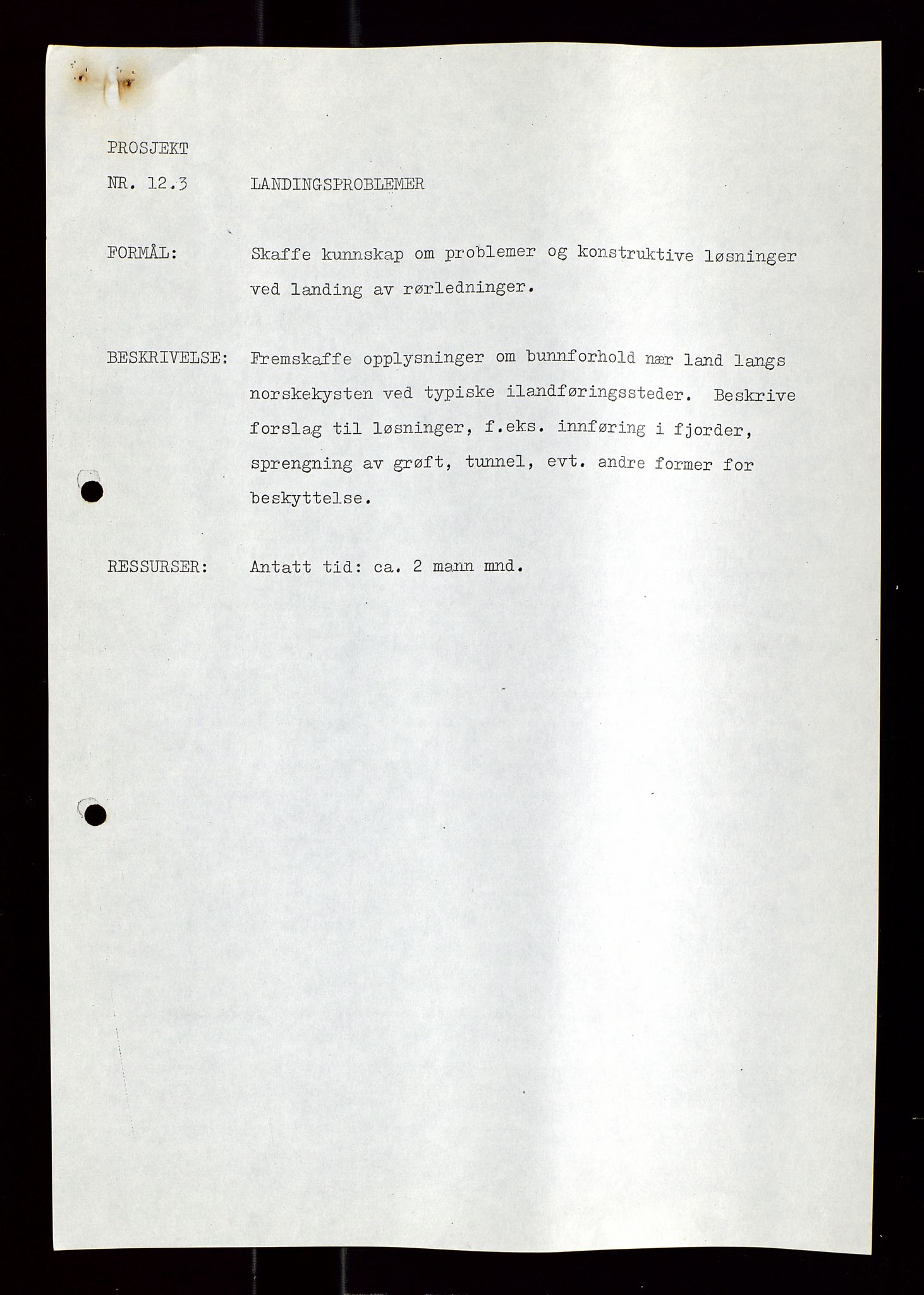 Industridepartementet, Oljekontoret, AV/SAST-A-101348/Di/L0004: DWP, møter, komite`møter, 761 forskning/teknologi, 1972-1975, s. 147