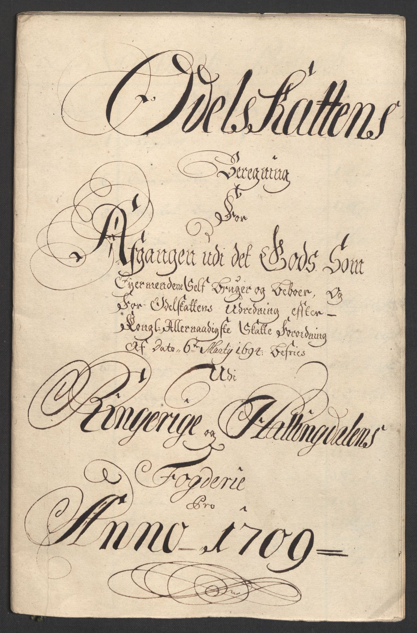 Rentekammeret inntil 1814, Reviderte regnskaper, Fogderegnskap, AV/RA-EA-4092/R23/L1468: Fogderegnskap Ringerike og Hallingdal, 1709-1710, s. 147