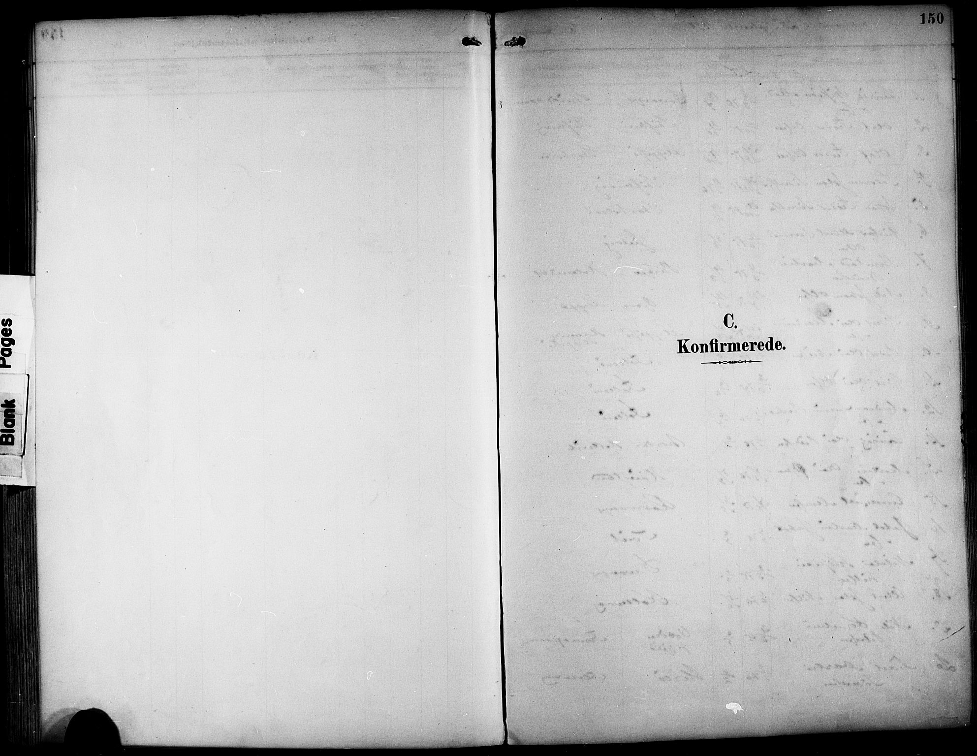 Askøy Sokneprestembete, AV/SAB-A-74101/H/Ha/Haa/Haab/L0002: Ministerialbok nr. B 2, 1889-1902, s. 150