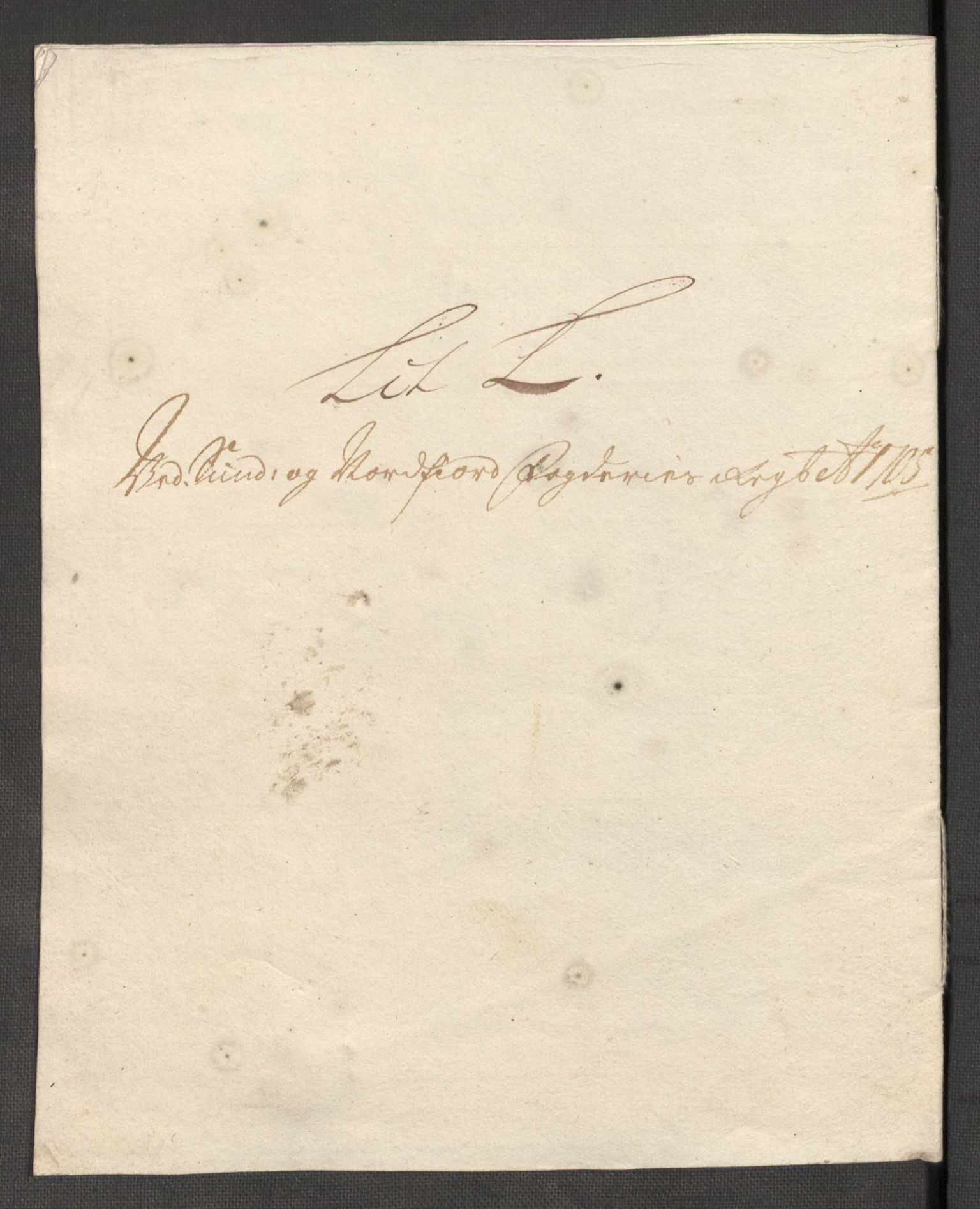 Rentekammeret inntil 1814, Reviderte regnskaper, Fogderegnskap, RA/EA-4092/R53/L3429: Fogderegnskap Sunn- og Nordfjord, 1705, s. 163
