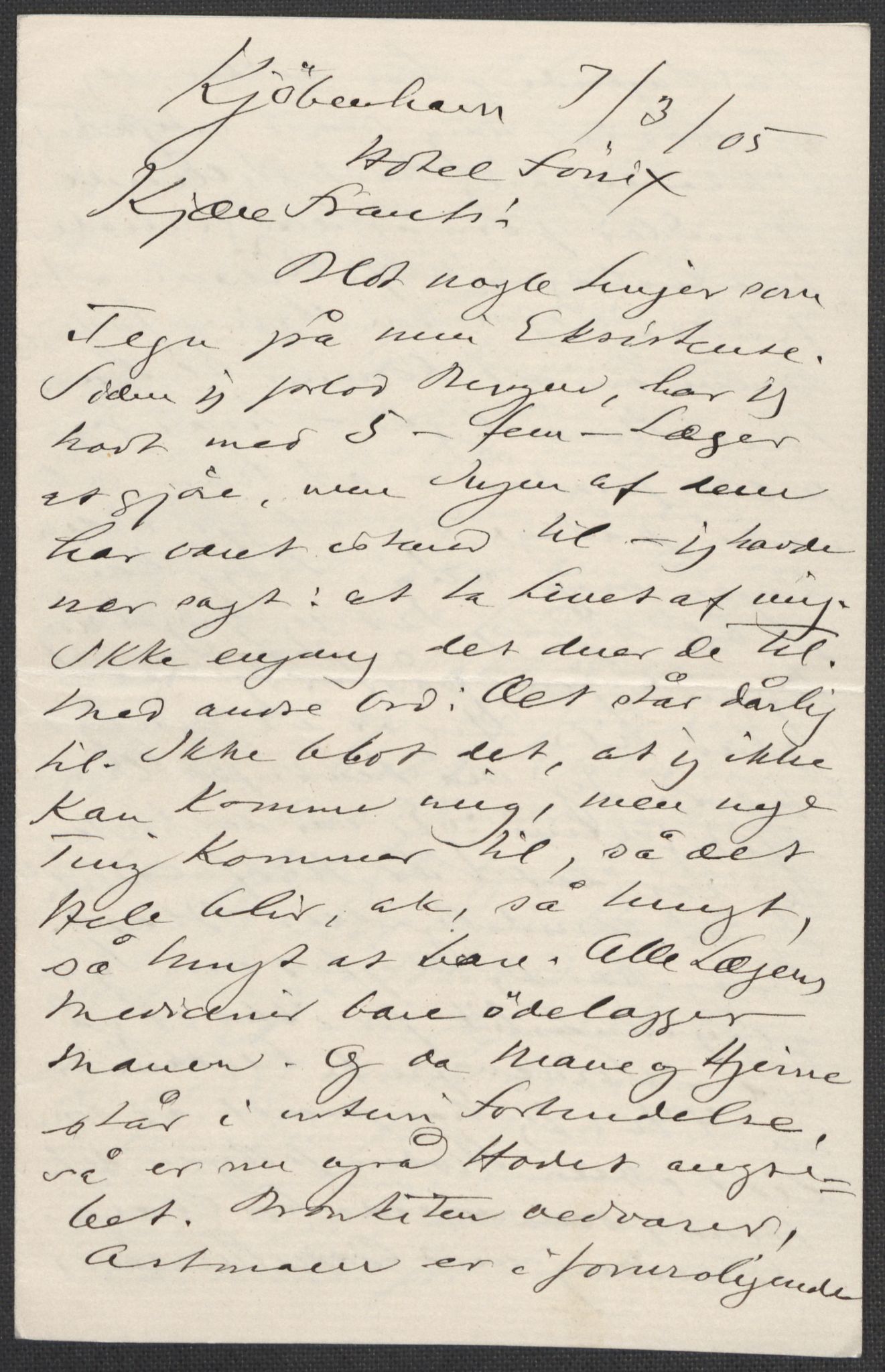 Beyer, Frants, RA/PA-0132/F/L0001: Brev fra Edvard Grieg til Frantz Beyer og "En del optegnelser som kan tjene til kommentar til brevene" av Marie Beyer, 1872-1907, s. 788