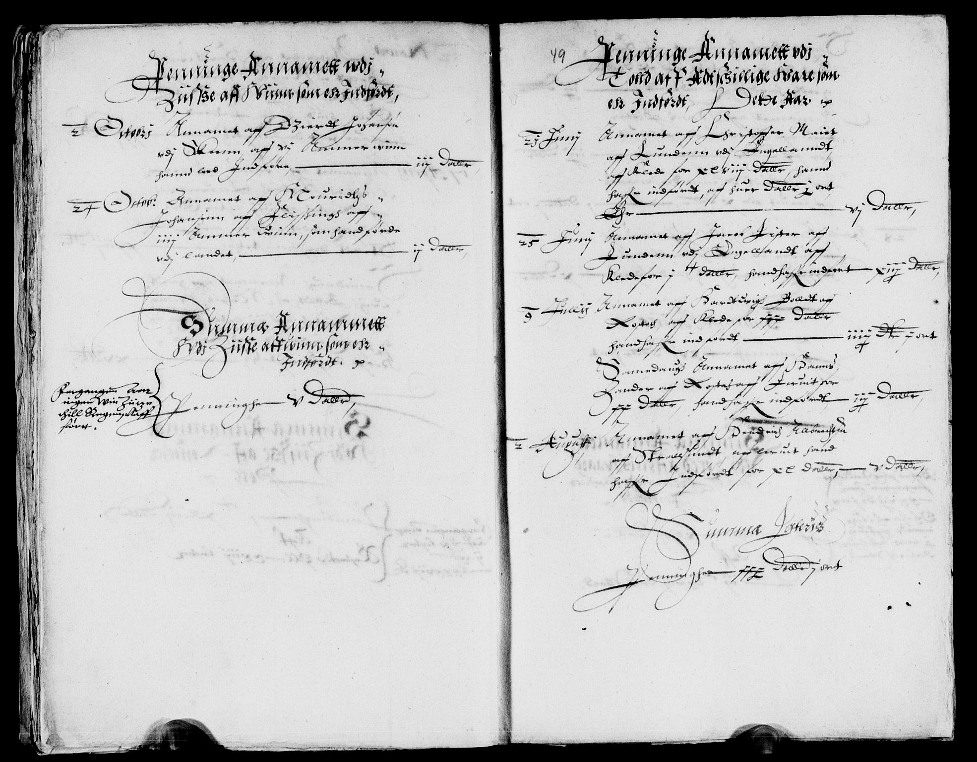 Rentekammeret inntil 1814, Reviderte regnskaper, Lensregnskaper, AV/RA-EA-5023/R/Rb/Rbp/L0002: Bratsberg len, 1599-1609