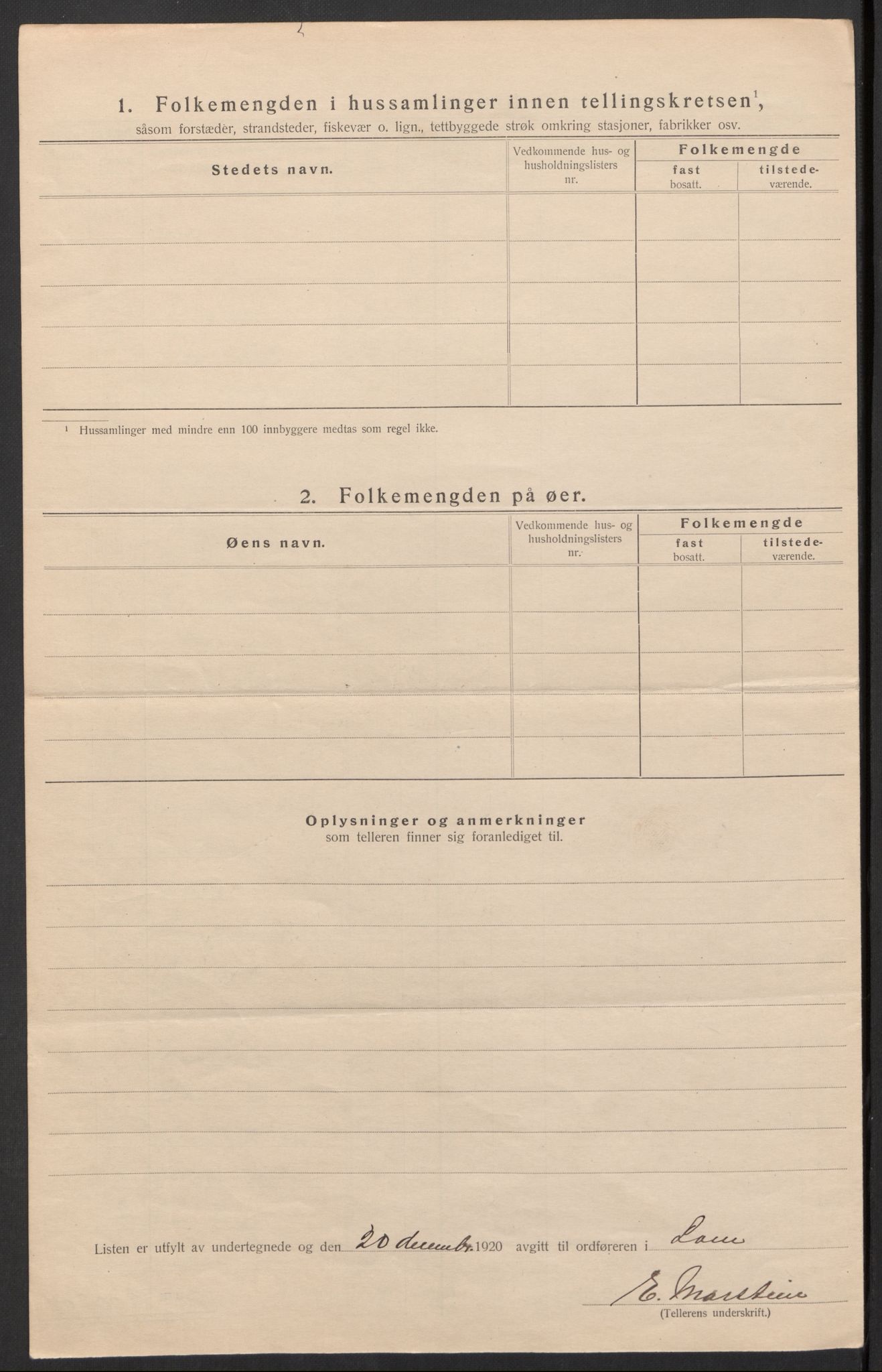 SAH, Folketelling 1920 for 0514 Lom herred, 1920, s. 25