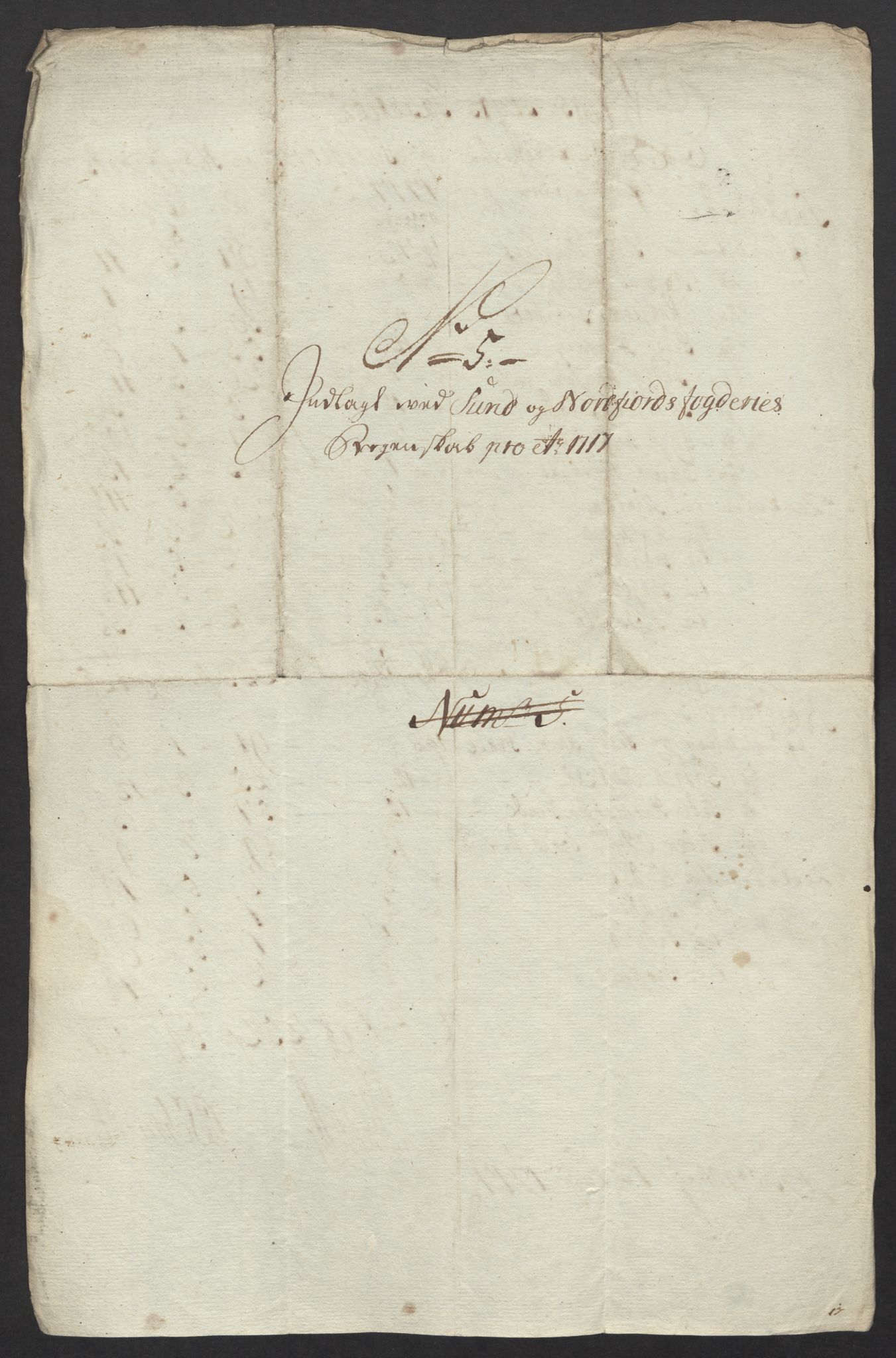 Rentekammeret inntil 1814, Reviderte regnskaper, Fogderegnskap, RA/EA-4092/R53/L3441: Fogderegnskap Sunn- og Nordfjord, 1717-1718, s. 58