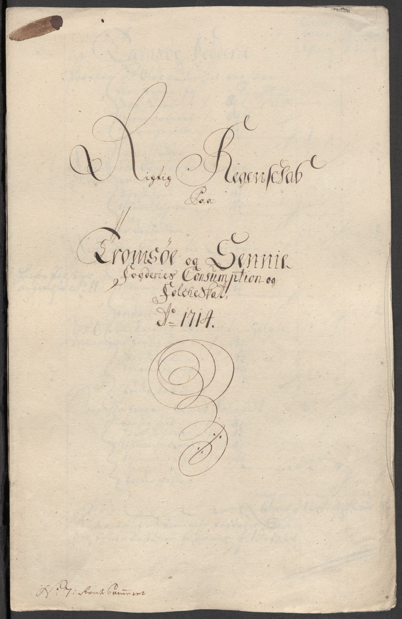 Rentekammeret inntil 1814, Reviderte regnskaper, Fogderegnskap, RA/EA-4092/R68/L4760: Fogderegnskap Senja og Troms, 1714, s. 93