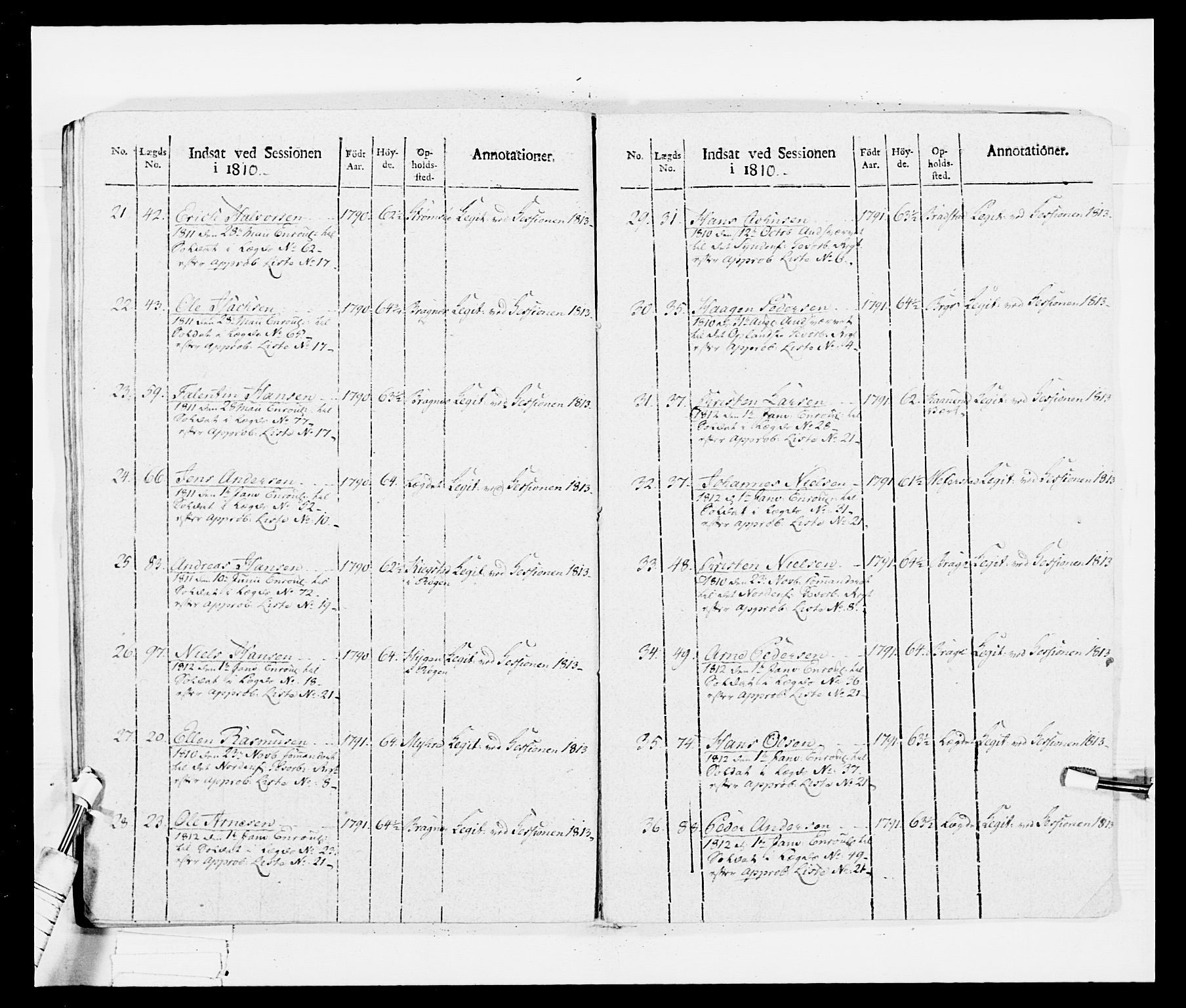 Generalitets- og kommissariatskollegiet, Det kongelige norske kommissariatskollegium, AV/RA-EA-5420/E/Eh/L0035: Nordafjelske gevorbne infanteriregiment, 1812-1813, s. 505