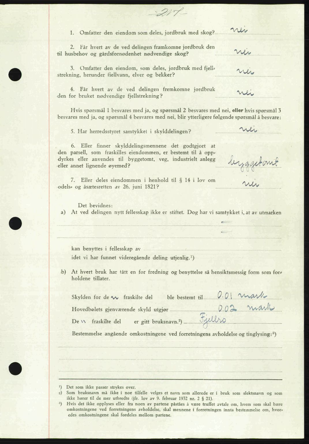 Gauldal sorenskriveri, SAT/A-0014/1/2/2C: Pantebok nr. A2, 1946-1946, Dagboknr: 1052/1946