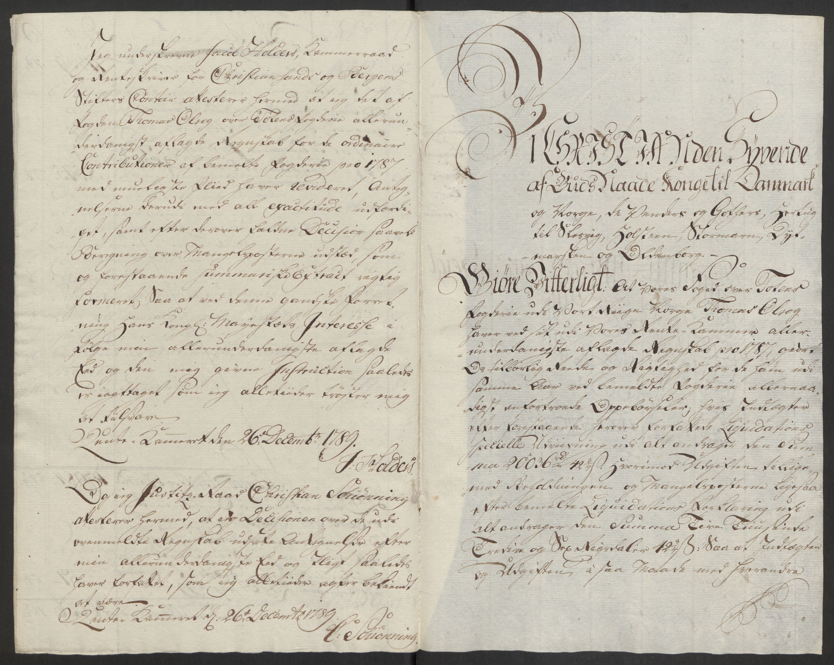 Rentekammeret inntil 1814, Reviderte regnskaper, Fogderegnskap, AV/RA-EA-4092/R19/L1374: Fogderegnskap Toten, Hadeland og Vardal, 1787, s. 28