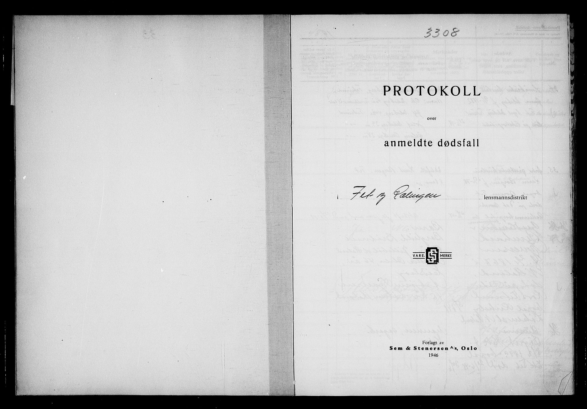 Fet og Rælingen lensmannskontor, AV/SAO-A-10769/H/Ha/L0006: Dødsfallsprotokoll, 1948-1956