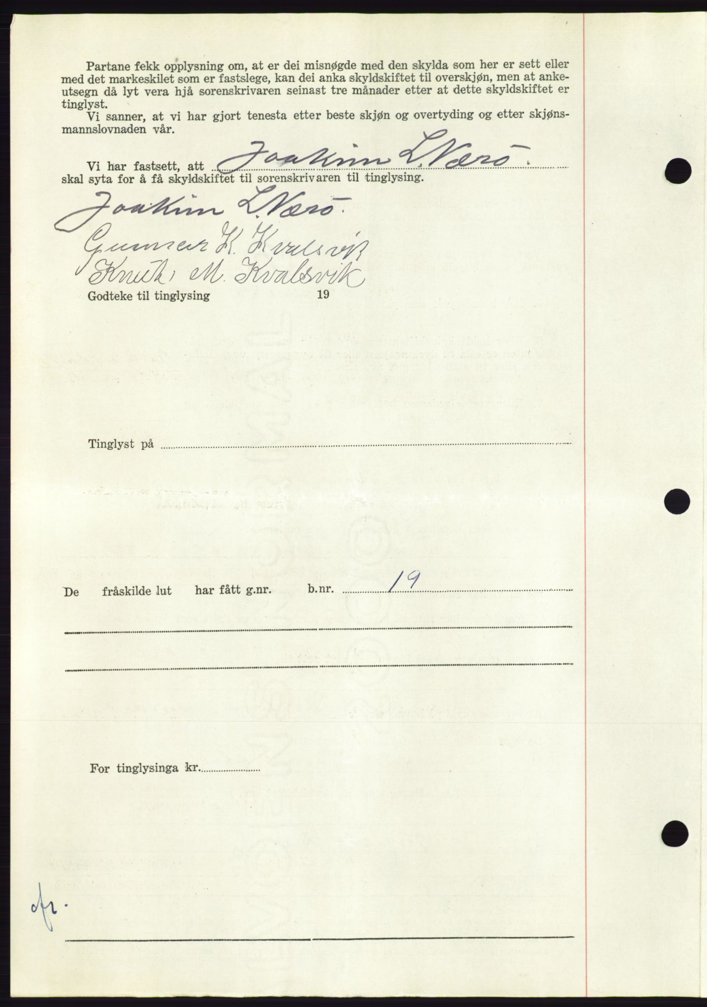 Søre Sunnmøre sorenskriveri, AV/SAT-A-4122/1/2/2C/L0094: Pantebok nr. 20A, 1953-1953, Dagboknr: 1038/1953