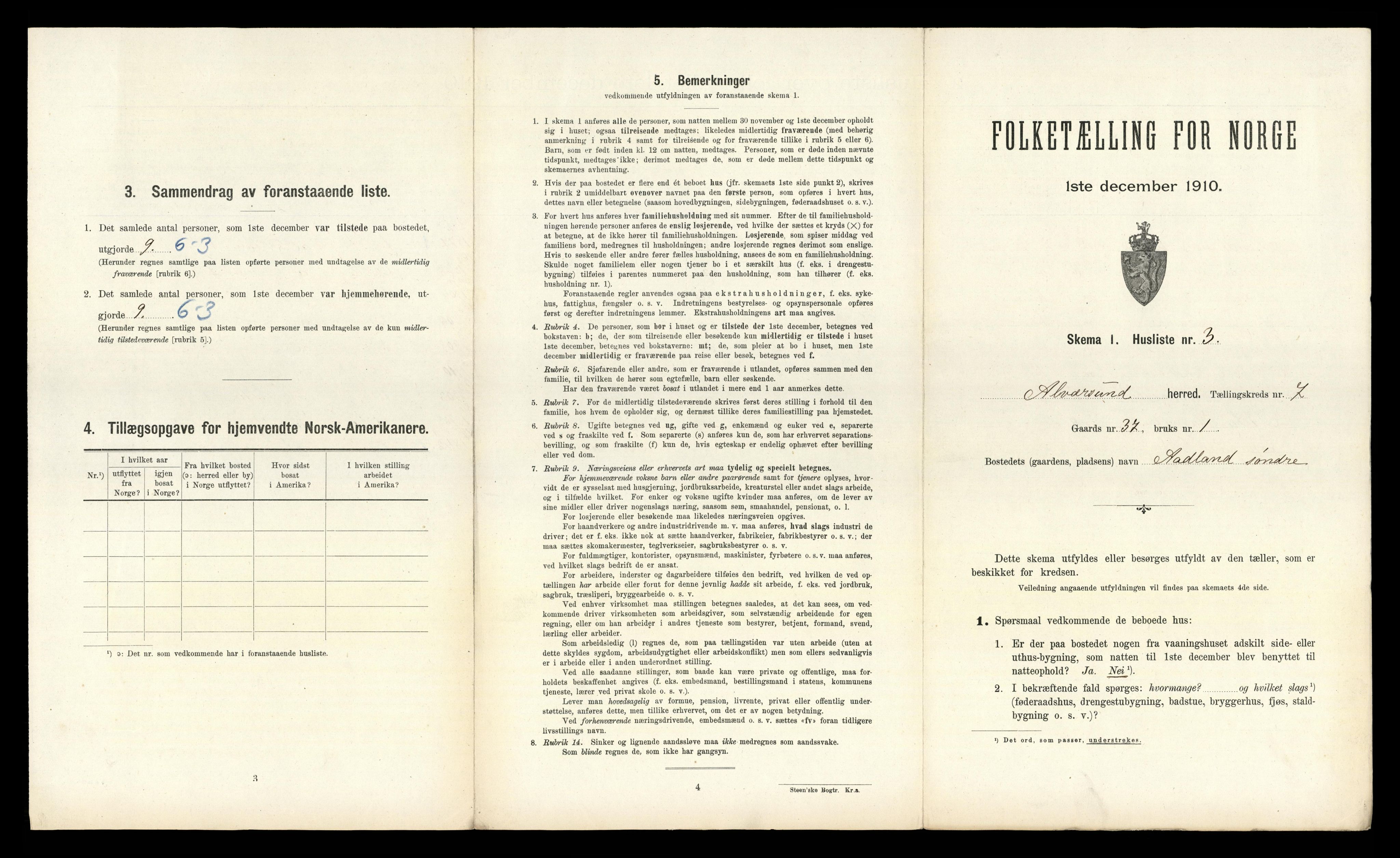 RA, Folketelling 1910 for 1257 Alversund herred, 1910, s. 546