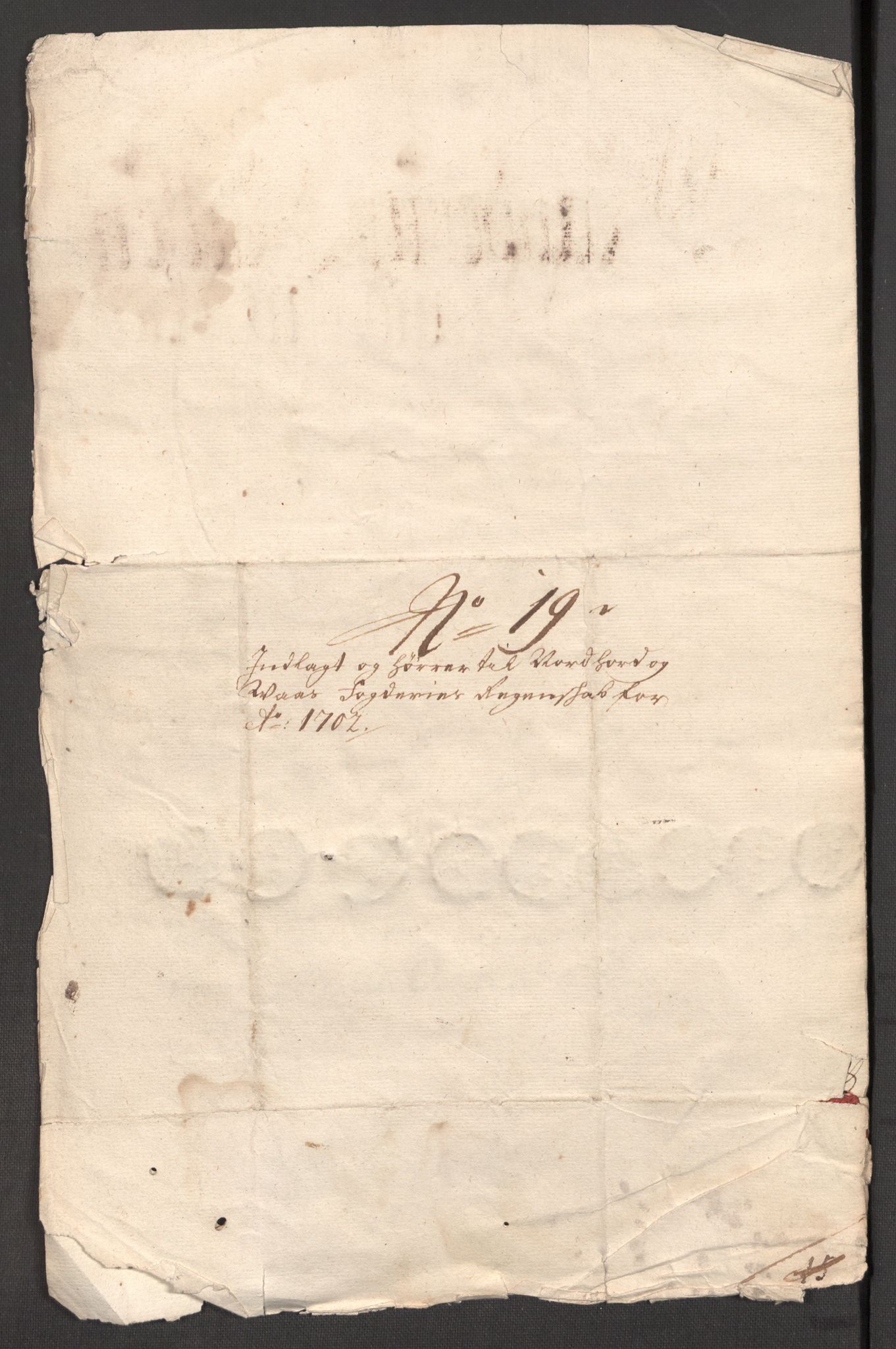 Rentekammeret inntil 1814, Reviderte regnskaper, Fogderegnskap, RA/EA-4092/R51/L3186: Fogderegnskap Nordhordland og Voss, 1702-1703, s. 160