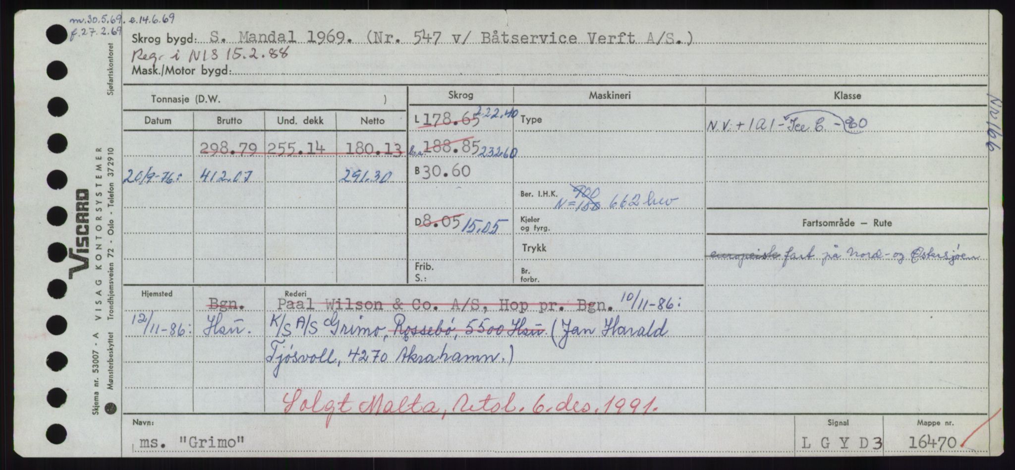 Sjøfartsdirektoratet med forløpere, Skipsmålingen, AV/RA-S-1627/H/Hd/L0013: Fartøy, Gne-Gås, s. 247