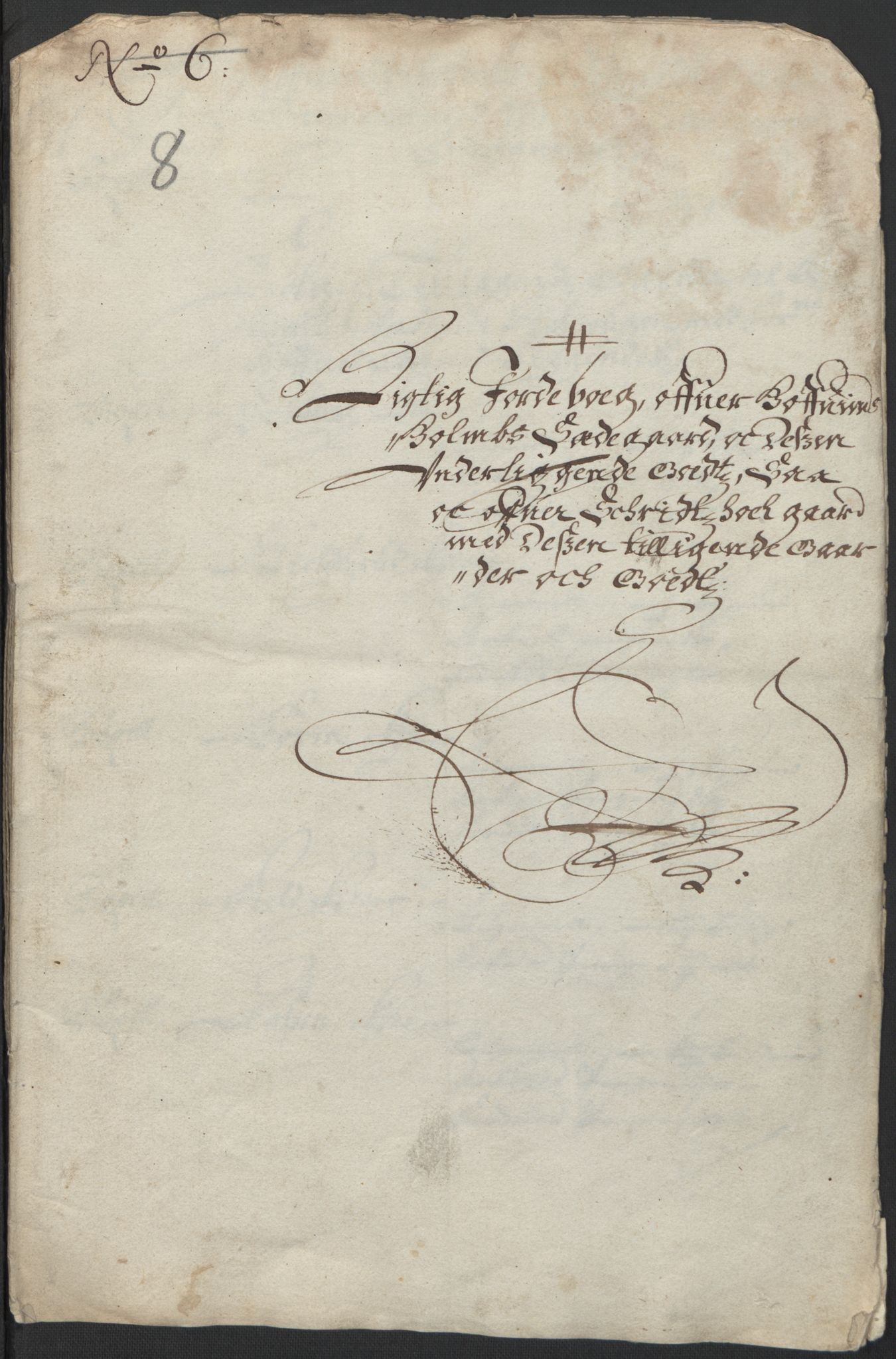 Rentekammeret inntil 1814, Realistisk ordnet avdeling, RA/EA-4070/L/L0010/0006: Oppland lagdømme: / Jordebøker over adelsgods, 1661