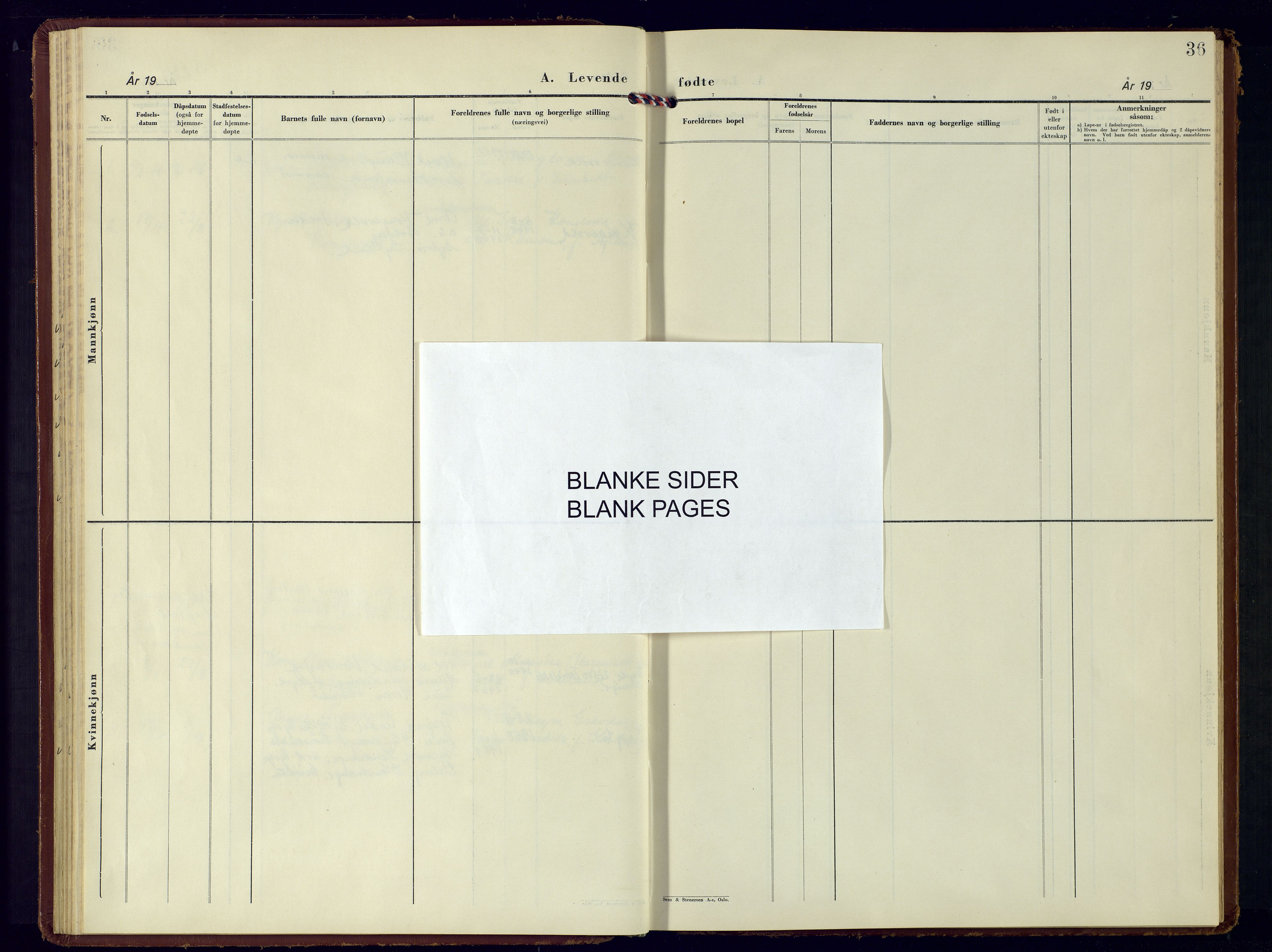 Bakke sokneprestkontor, AV/SAK-1111-0002/F/Fb/Fbb/L0006: Klokkerbok nr. B 6, 1944-1976