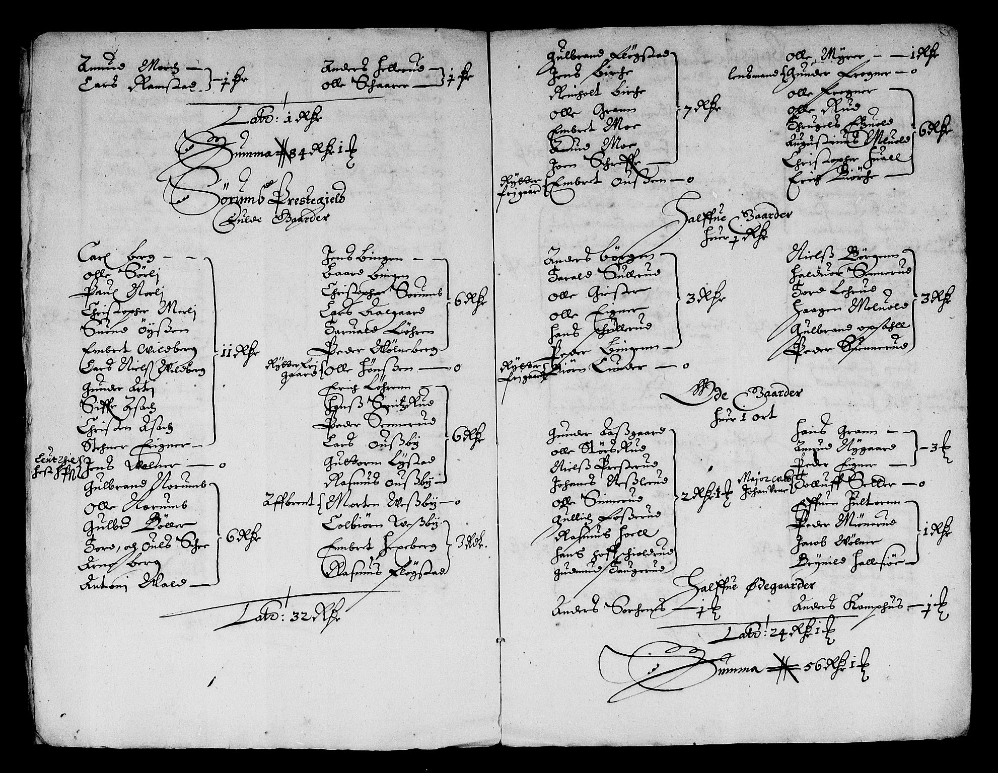 Rentekammeret inntil 1814, Reviderte regnskaper, Stiftamtstueregnskaper, Landkommissariatet på Akershus og Akershus stiftamt, AV/RA-EA-5869/R/Ra/L0025: Landkommissariatet på Akershus, 1664