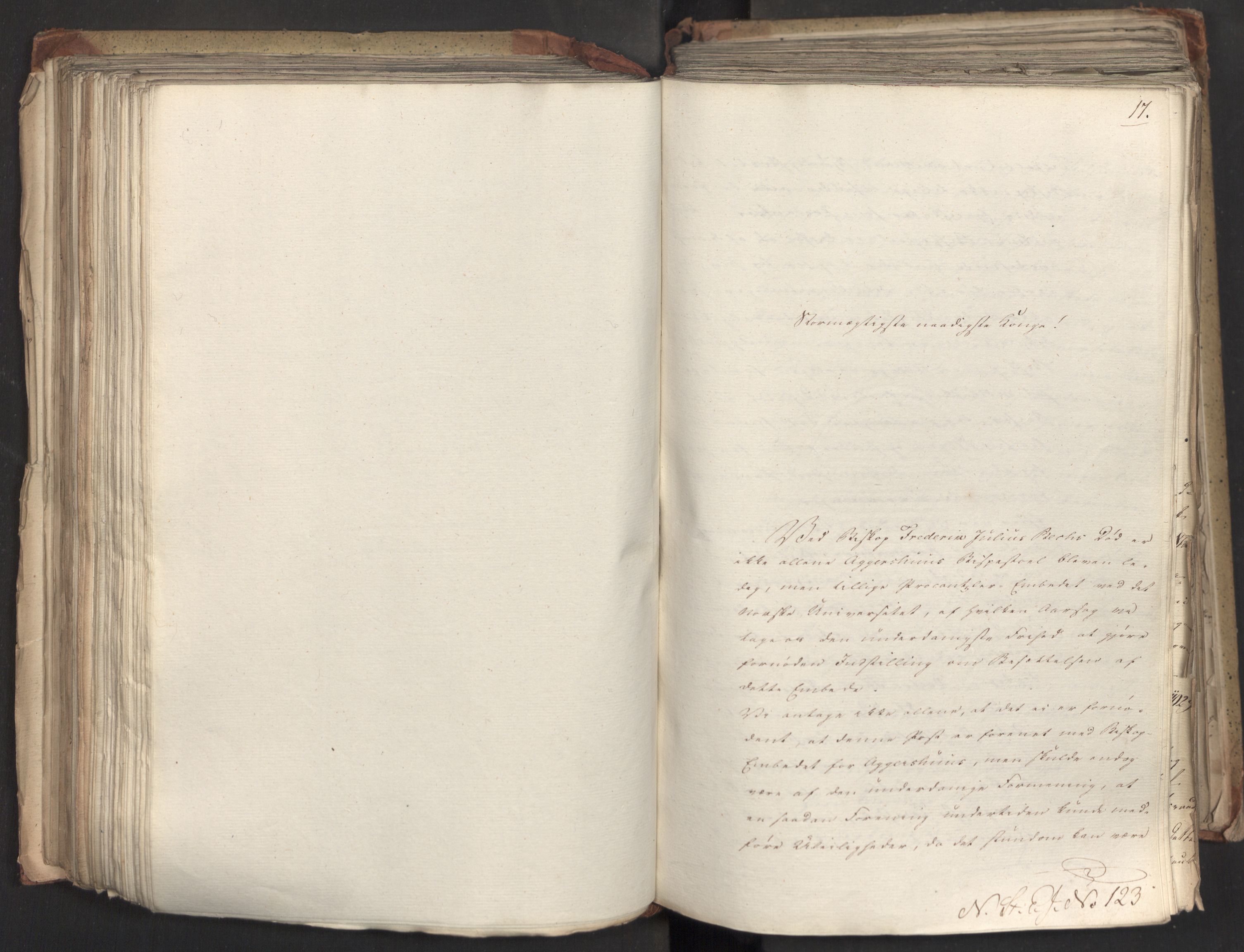 Statsrådsavdelingen i Stockholm, AV/RA-S-1003/D/Da/L0033: Regjeringsinnstillinger nr. 1-274, 1823, s. 321